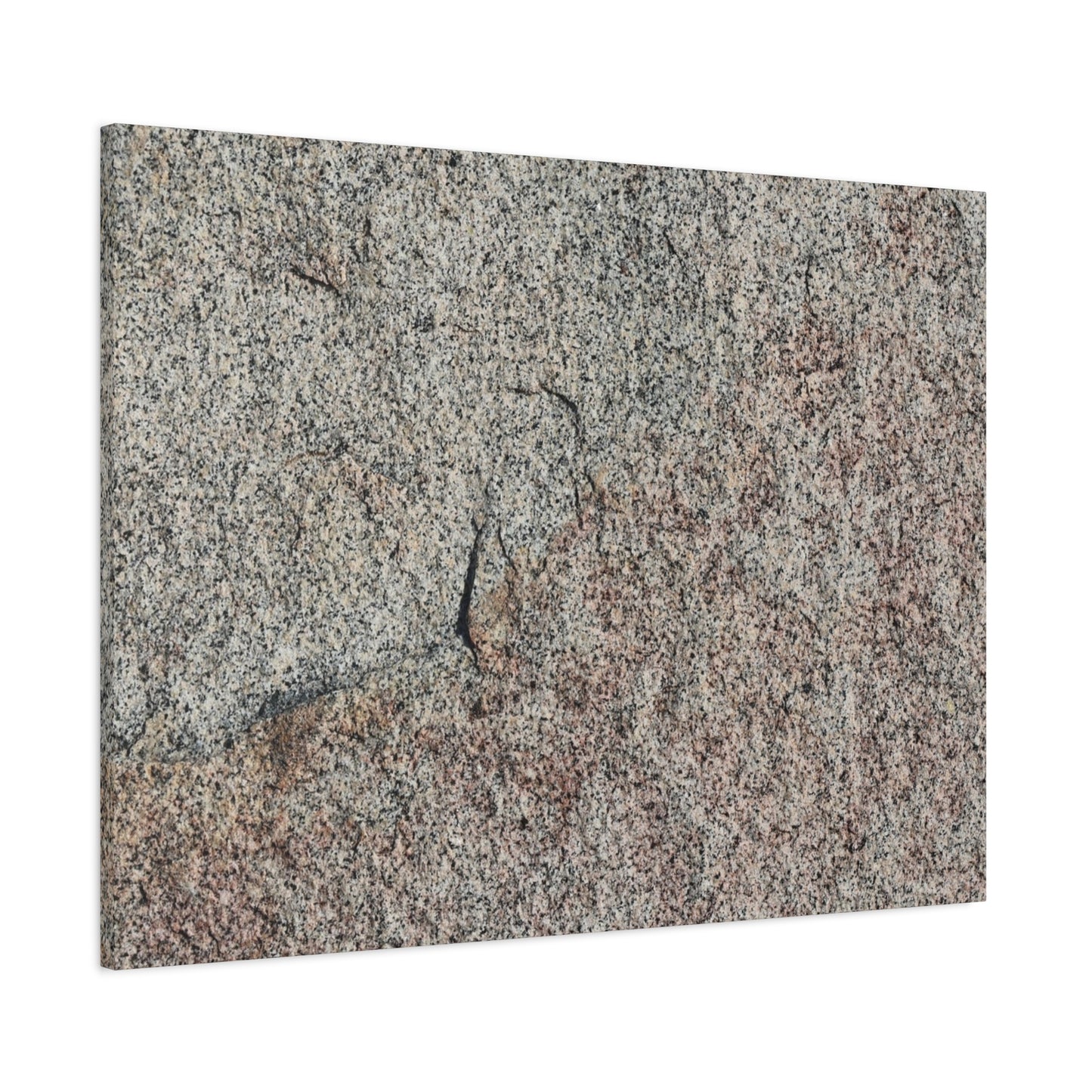 Tectonic Murmur - Unique Frameless Canvas Wall Art