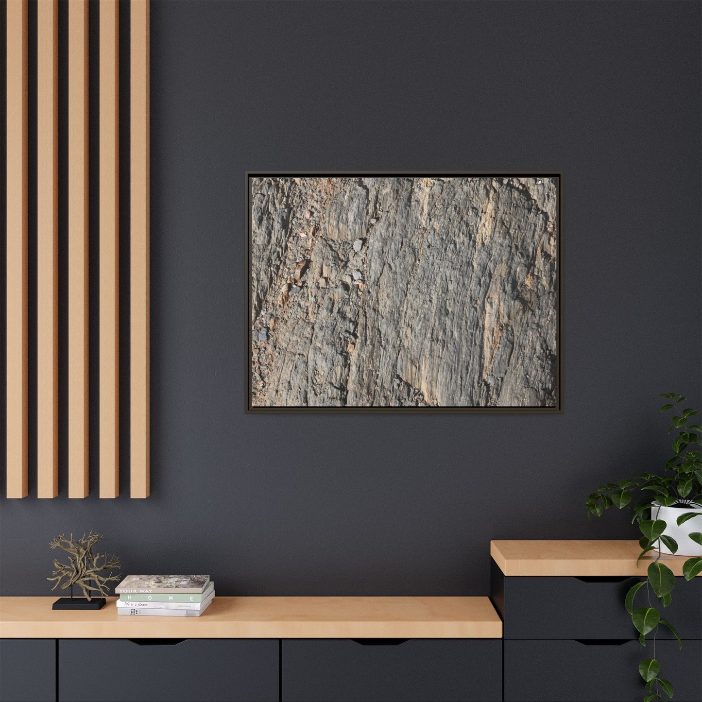 Textured Earth - Unique Stretched Canvas Wall Art