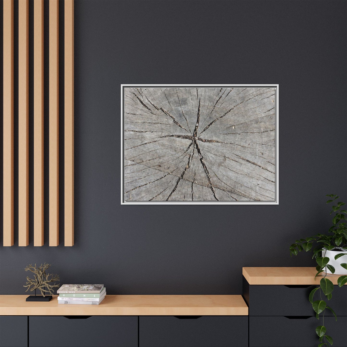 Fractured Memories - Unique Stretched Canvas Wall Art