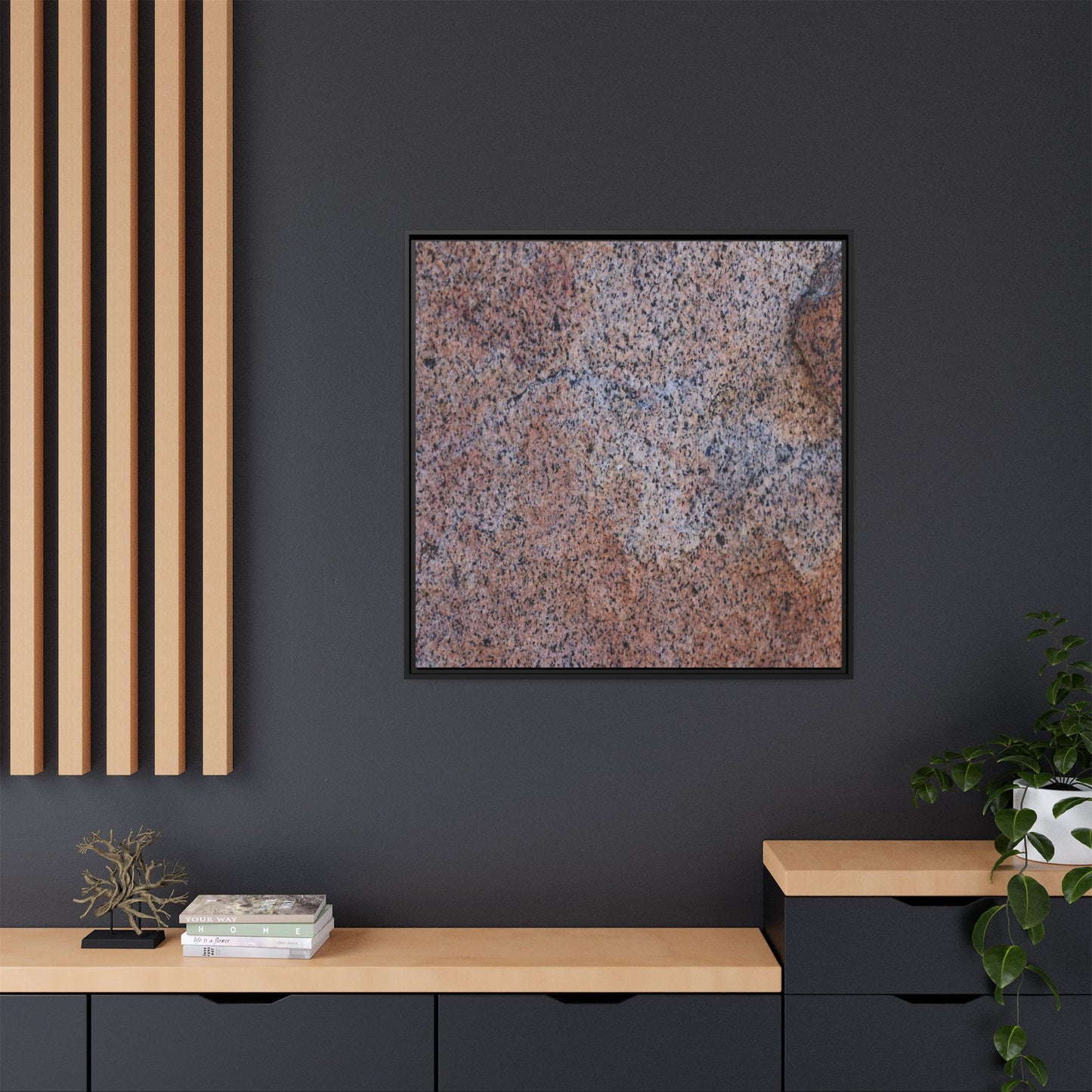 Earthen Mosaic - Unique Stretched Canvas Wall Art