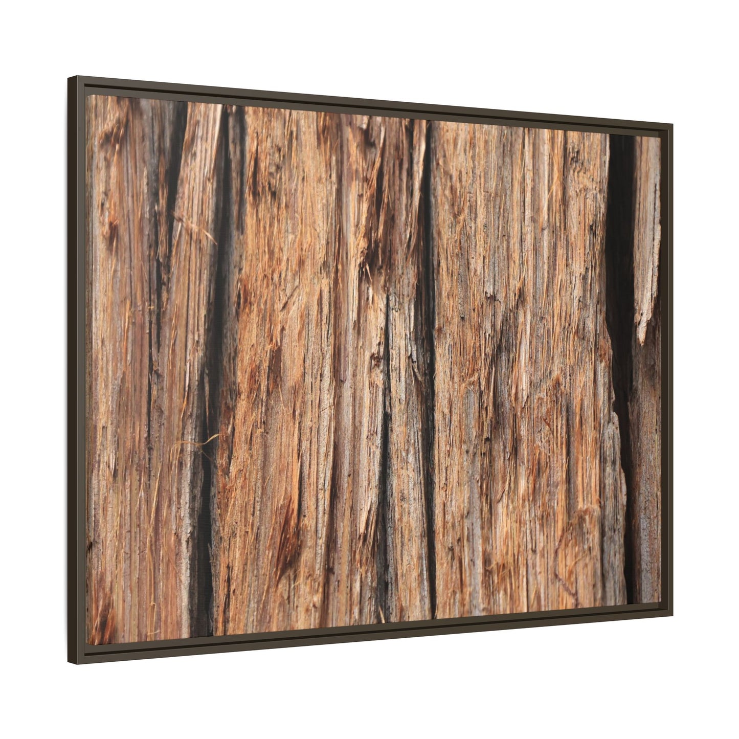 Timber Echoes - Unique Stretched Canvas Wall Art