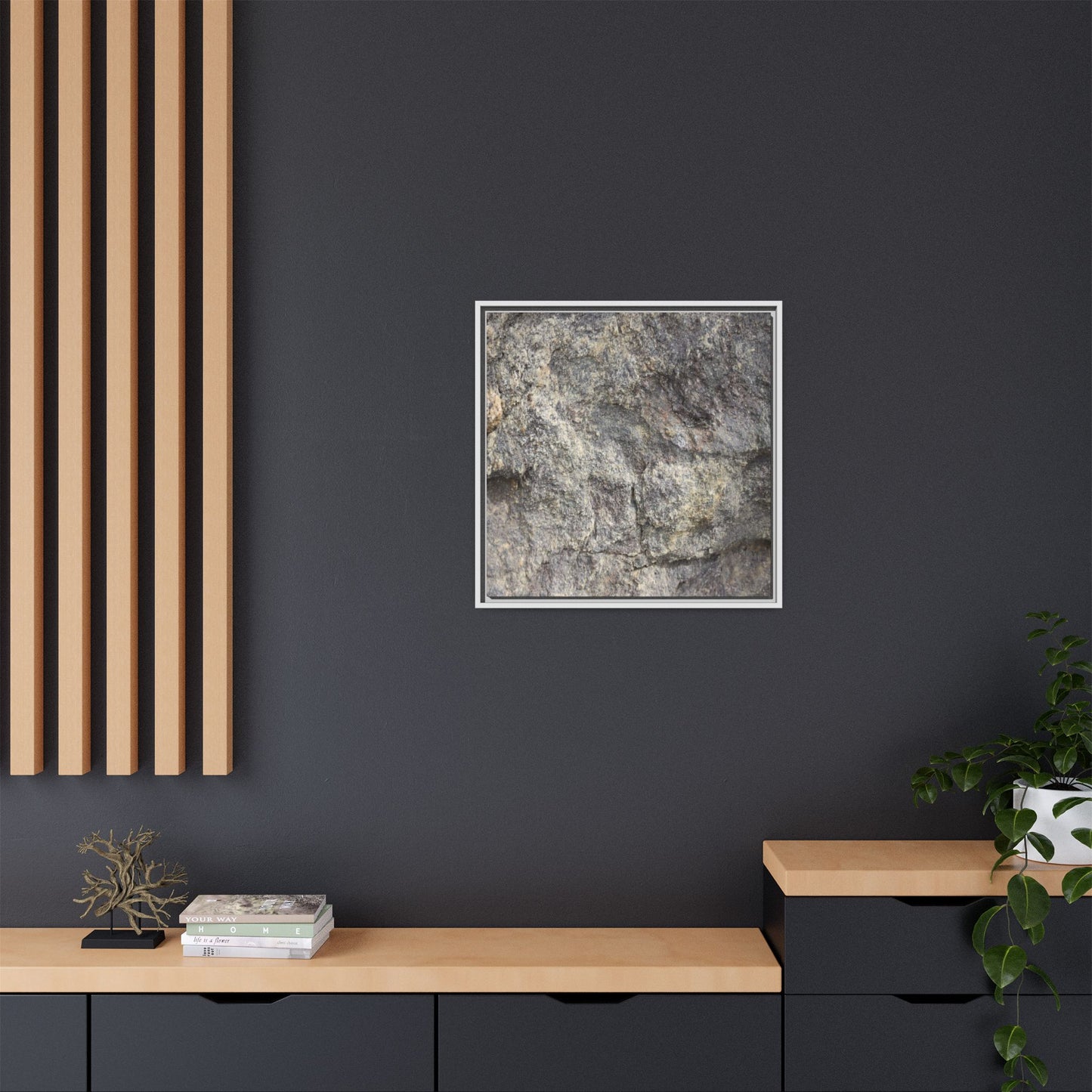 Earthen Textures - Unique Stretched Canvas Wall Art