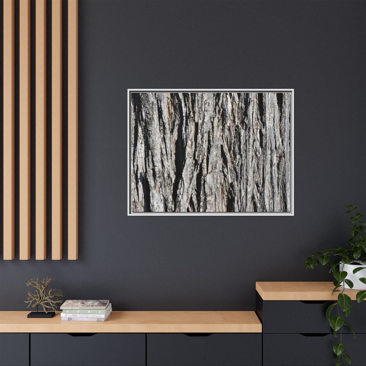 Nature's Abstract - Unique Stretched Canvas Wall Art