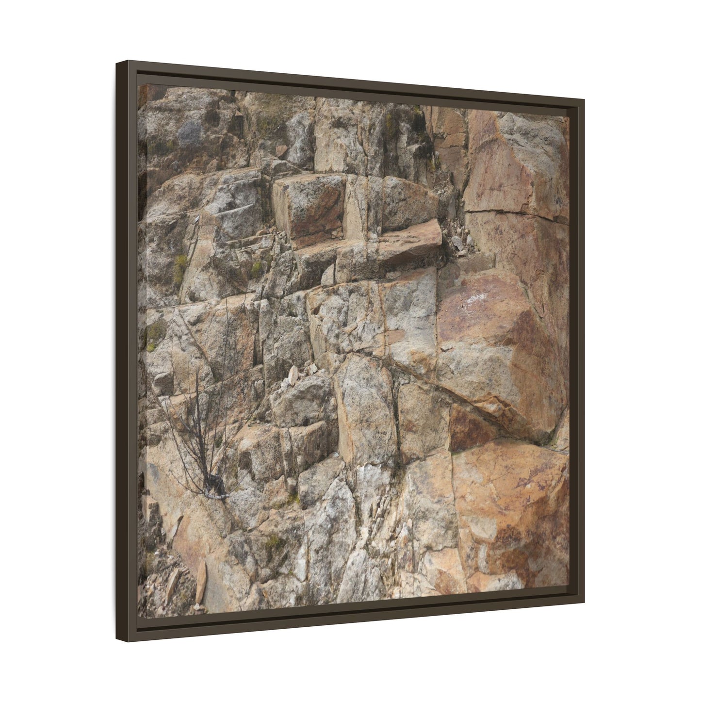 Sandstone Symphony - Unique Stretched Canvas Wall Art