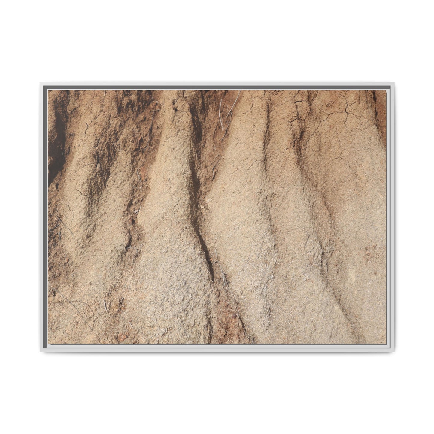 Eroded Canyon Walls - Unique Stretched Canvas Wall Art