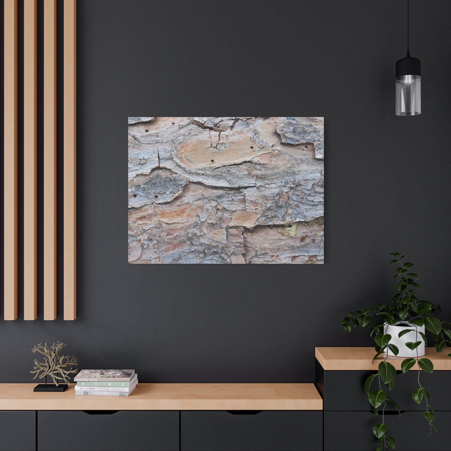 Textural Geology - Unique Frameless Canvas Wall Art