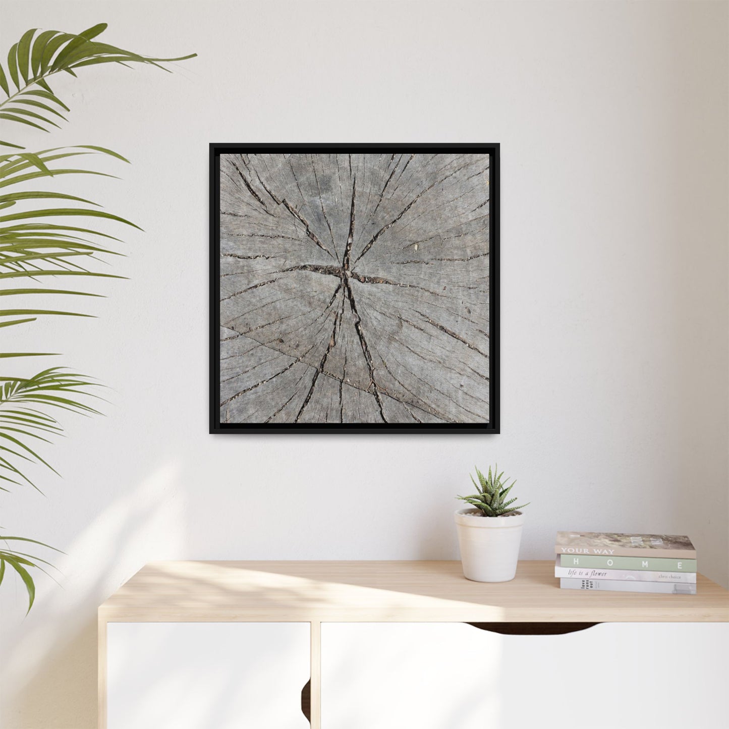 Fractured Memories - Unique Stretched Canvas Wall Art