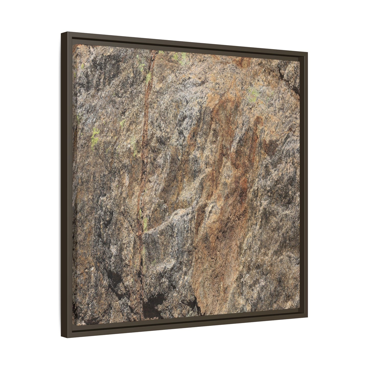 Weathered Rock Formation - Unique Stretched Canvas Wall Art