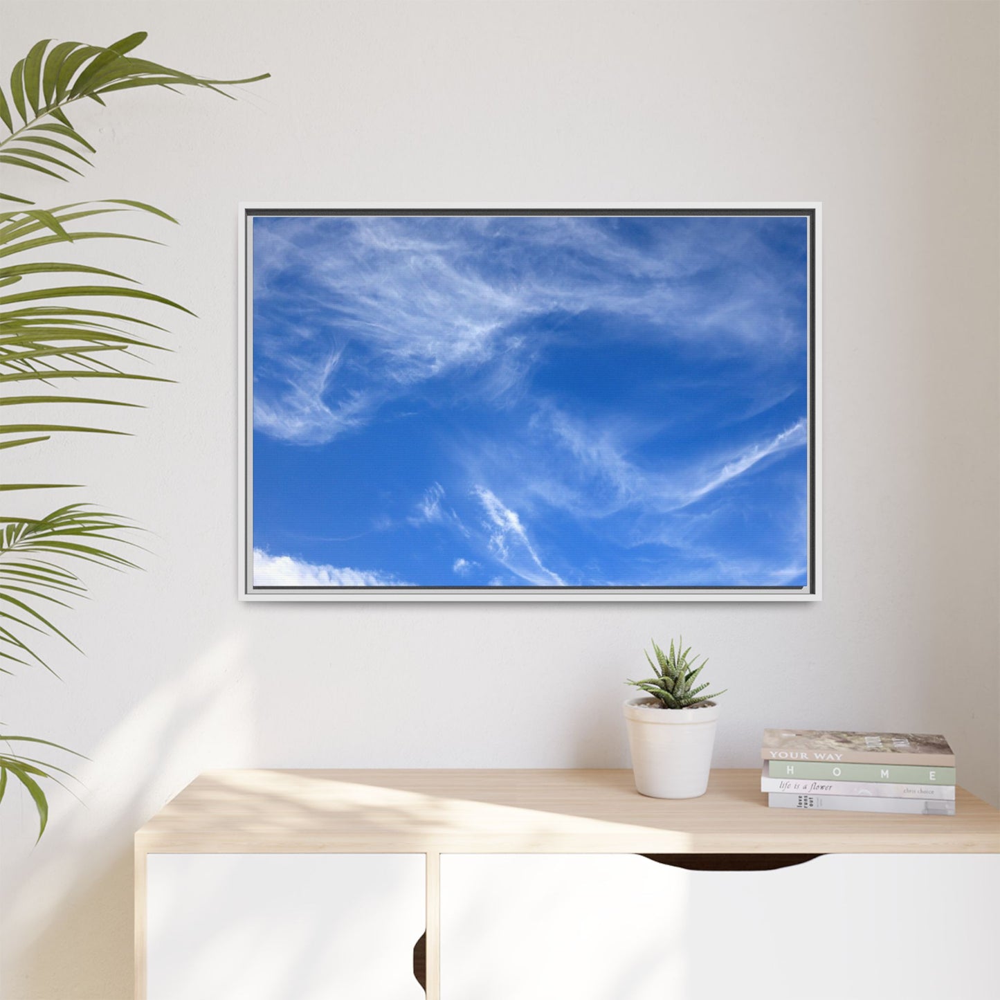 Cloudscape Reverie - Unique Stretched Canvas Wall Art