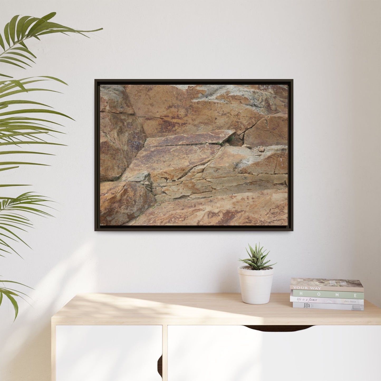 Ancient Foundations - Unique Stretched Canvas Wall Art