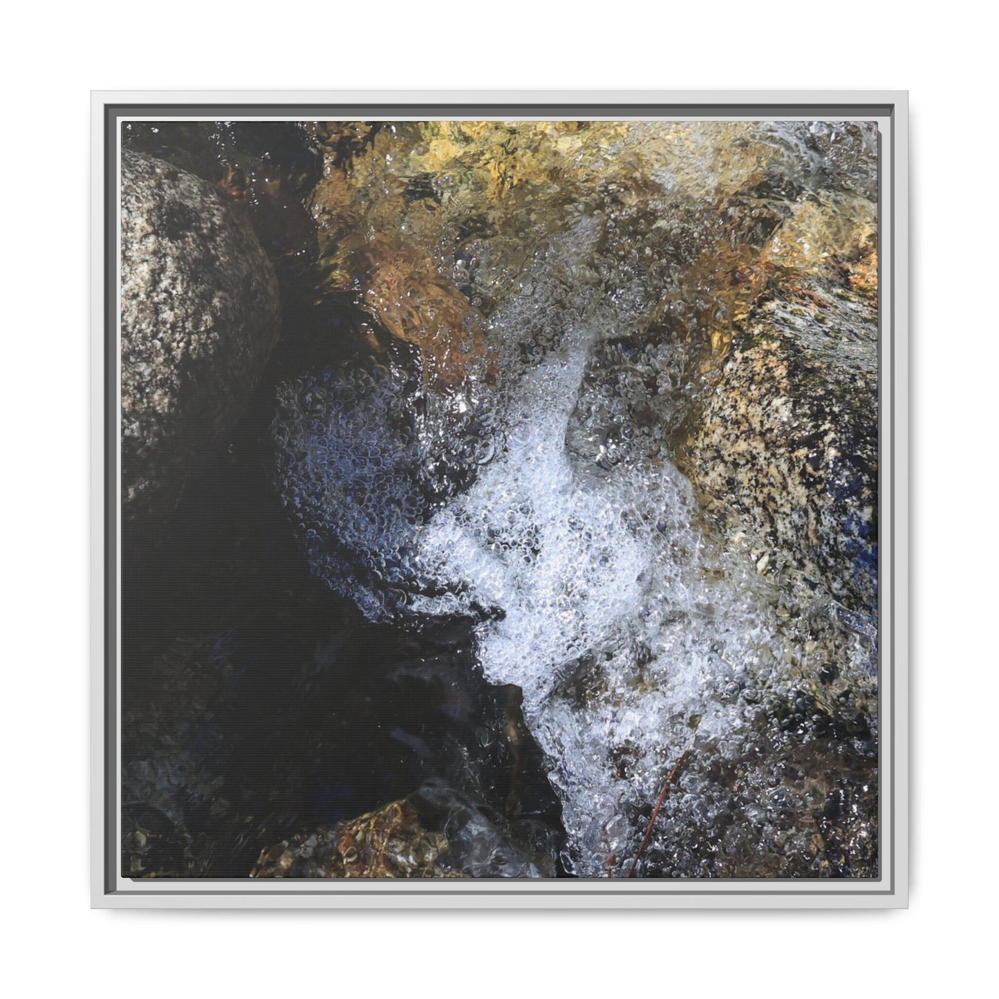 Nature's Turbulence - Unique Stretched Canvas Wall Art