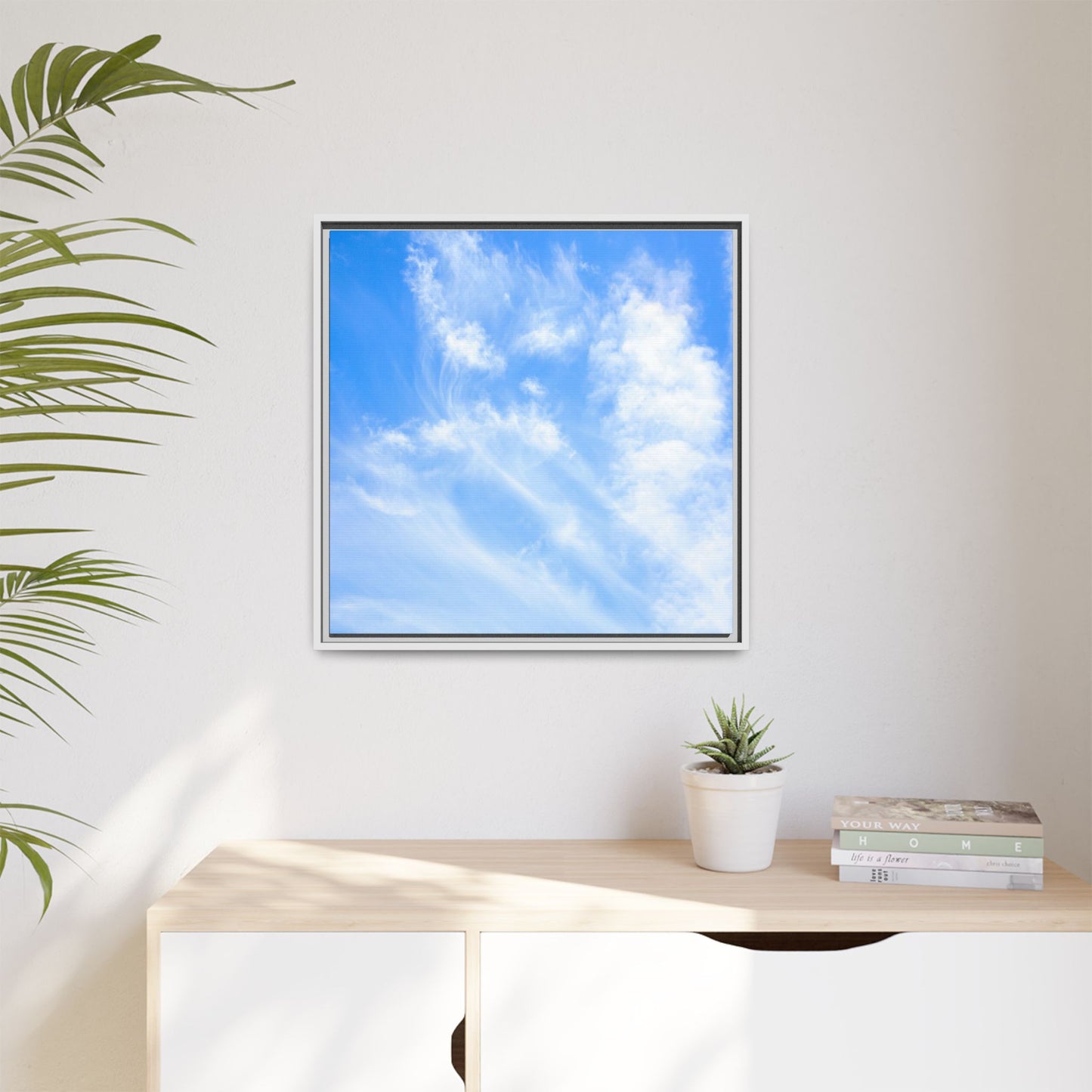 Azure Dreaming - Unique Stretched Canvas Wall Art