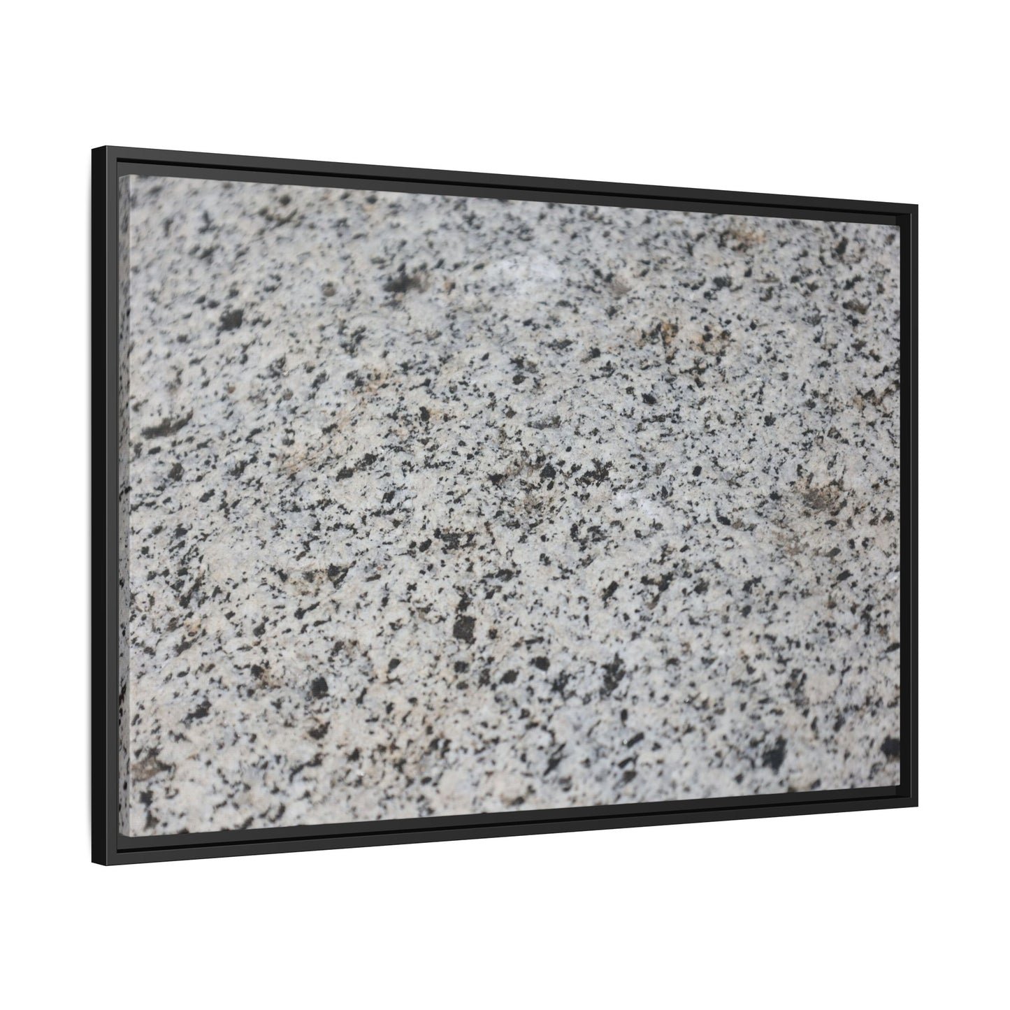Monochrome Mosaic - Unique Stretched Canvas Wall Art