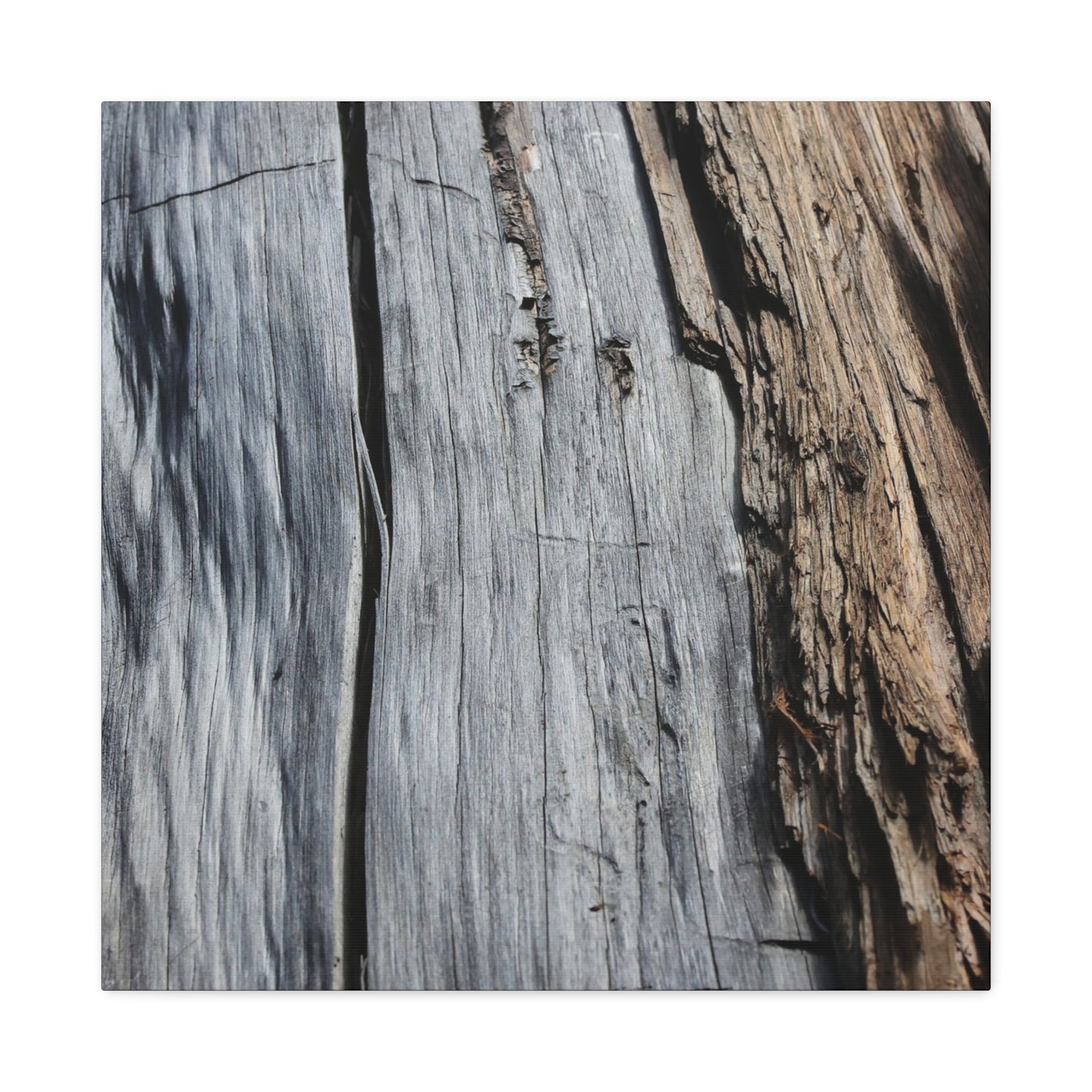 Fracture Lines - Unique Frameless Canvas Wall Art