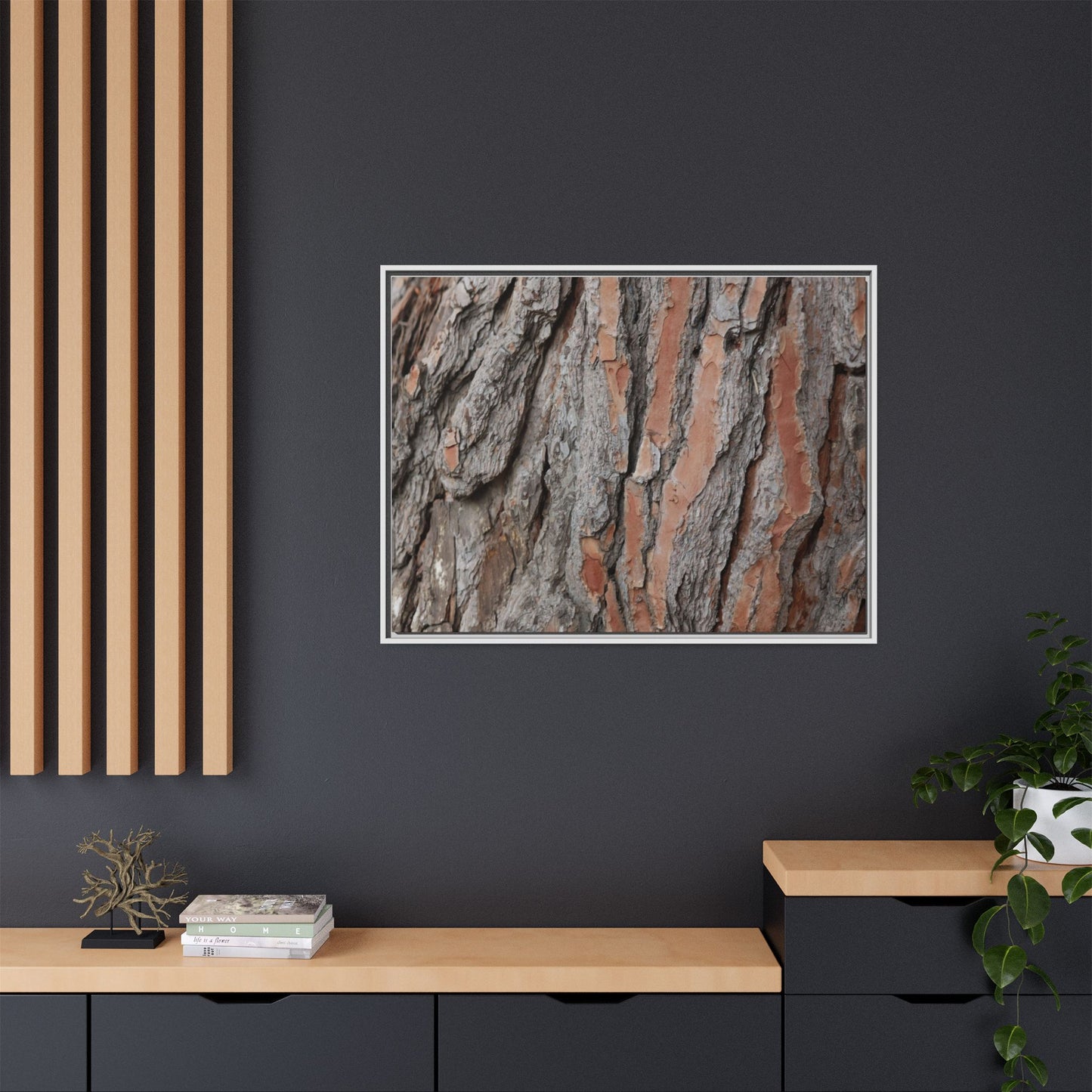 Woodland Layers - Unique Stretched Canvas Wall Art