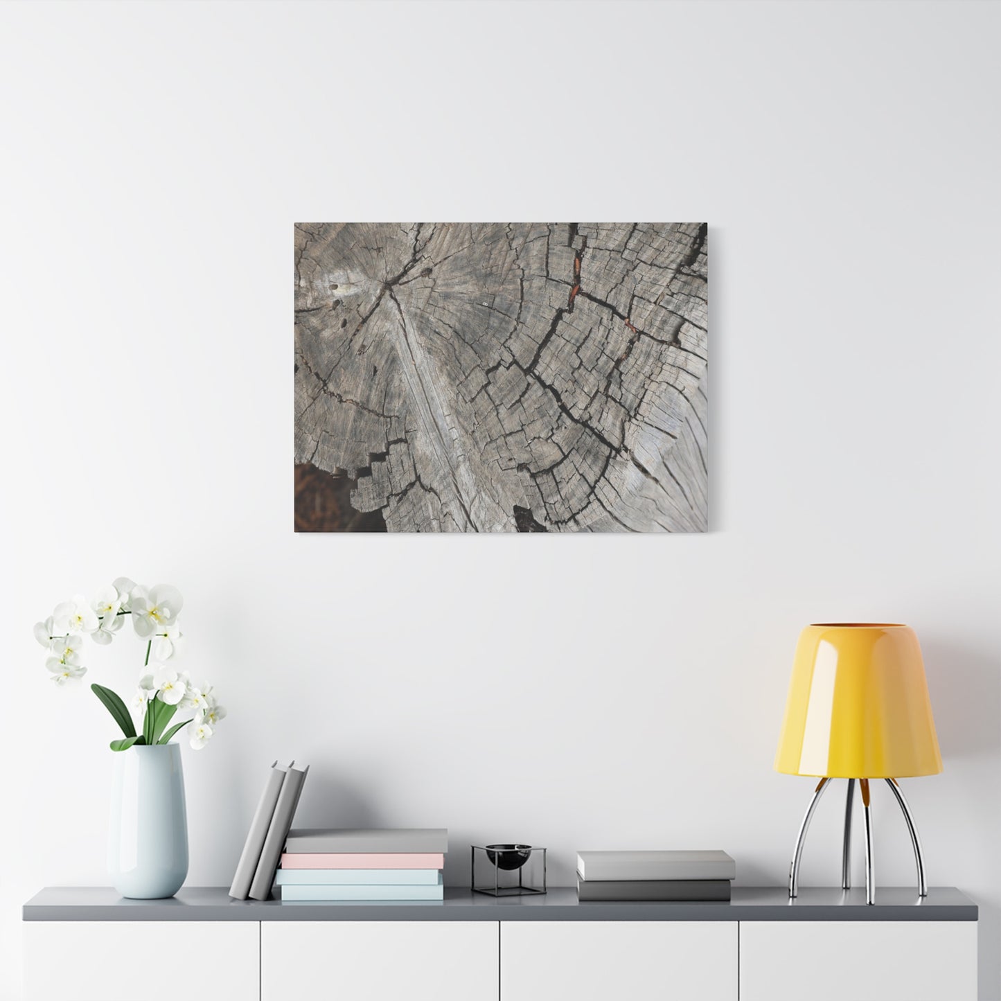 Cracked Memories - Unique Frameless Canvas Wall Art