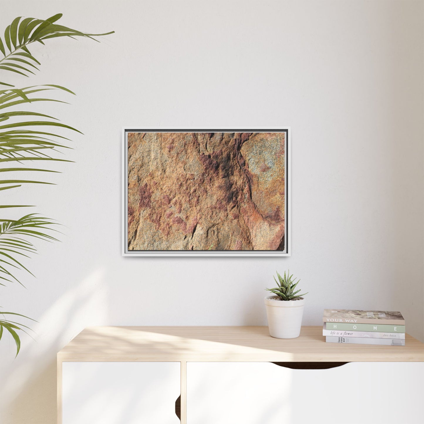 Russet Stone - Unique Stretched Canvas Wall Art