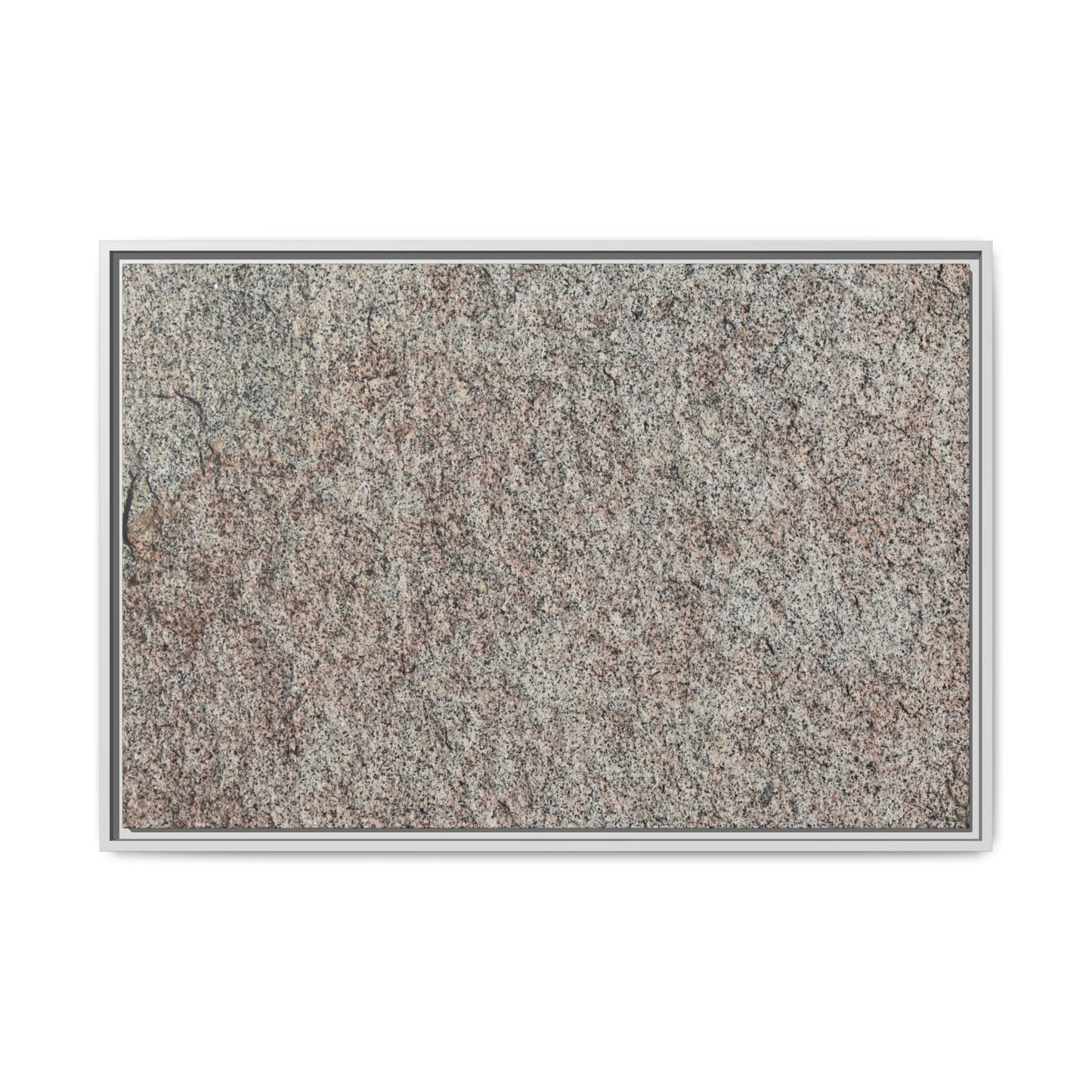 Granular Whispers - Unique Stretched Canvas Wall Art