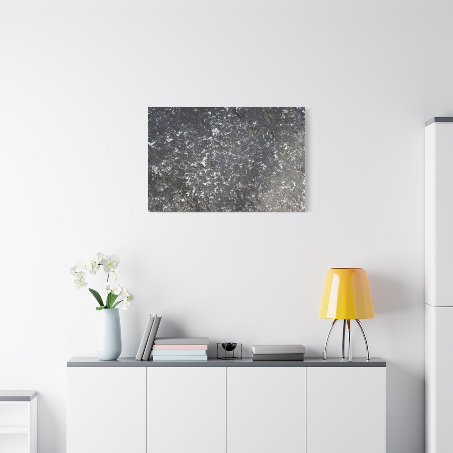 Cosmic Dust Fragments - Unique Frameless Canvas Wall Art