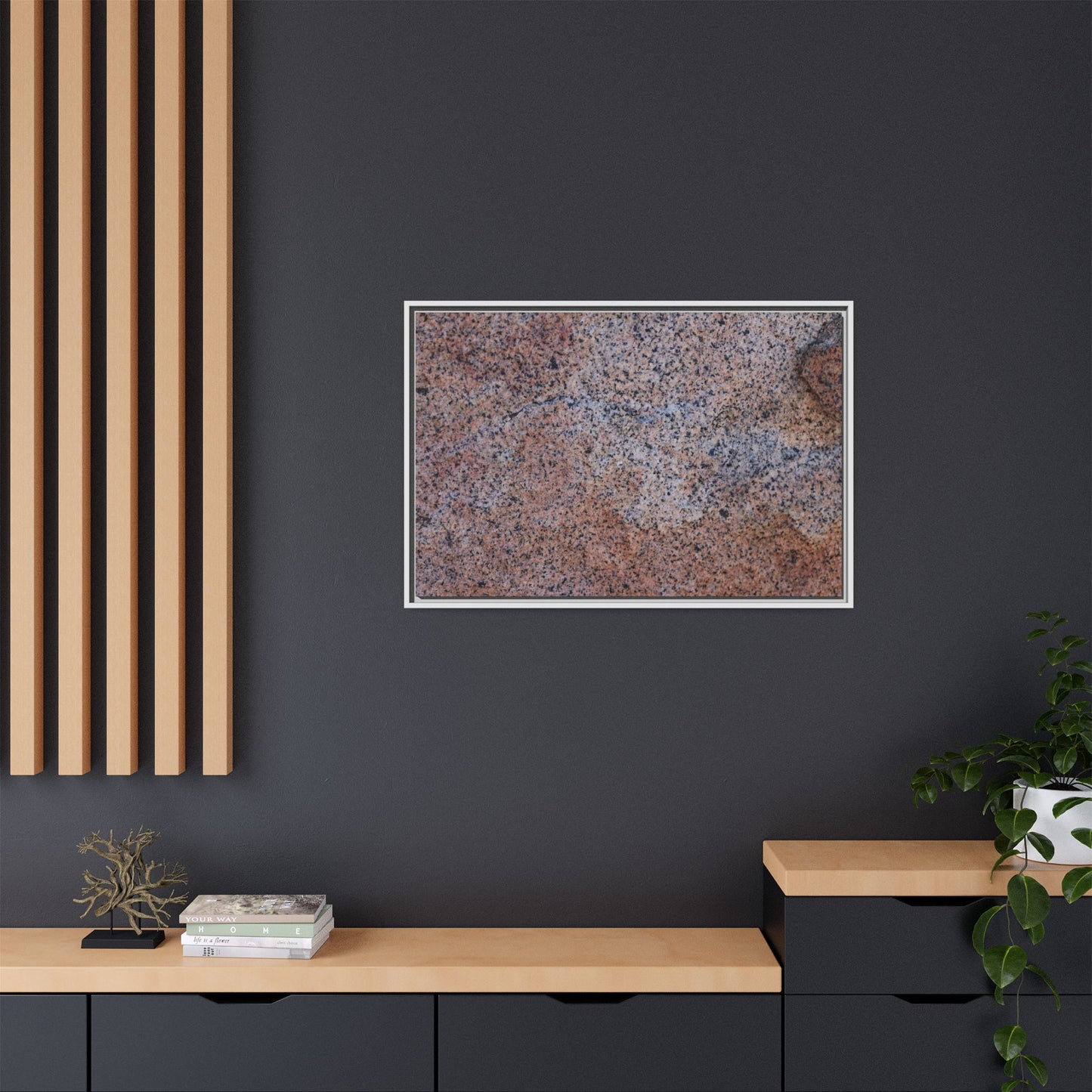 Earthen Mosaic - Unique Stretched Canvas Wall Art