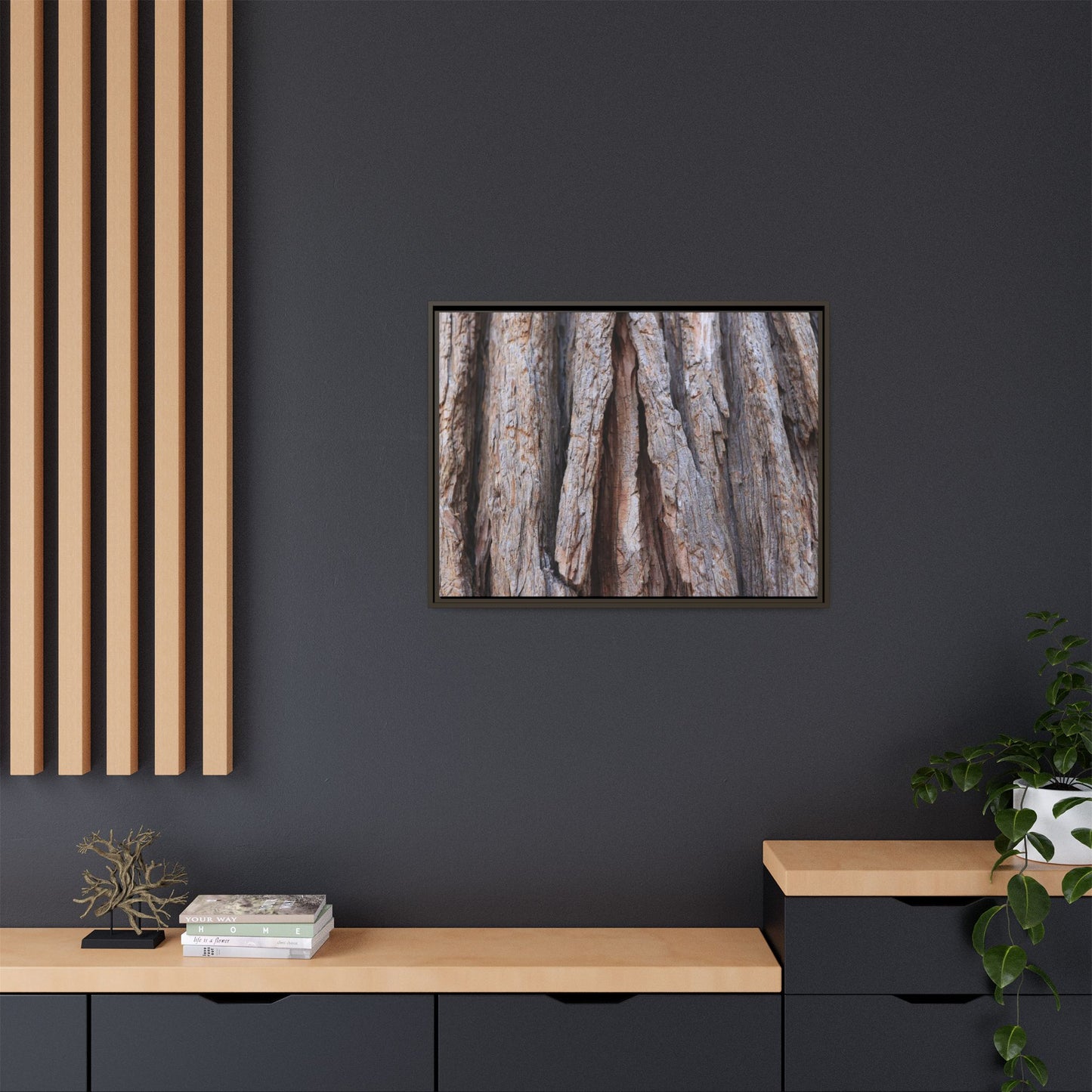 Nature's Sculpture - Unique Stretched Canvas Wall Art