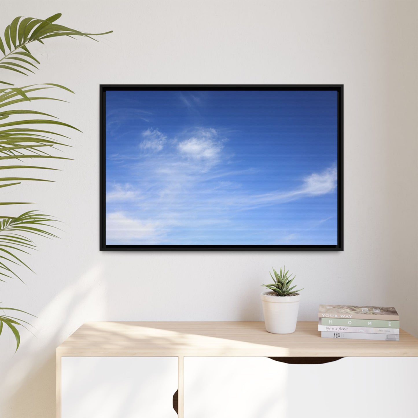 Blue Serenity - Unique Stretched Canvas Wall Art