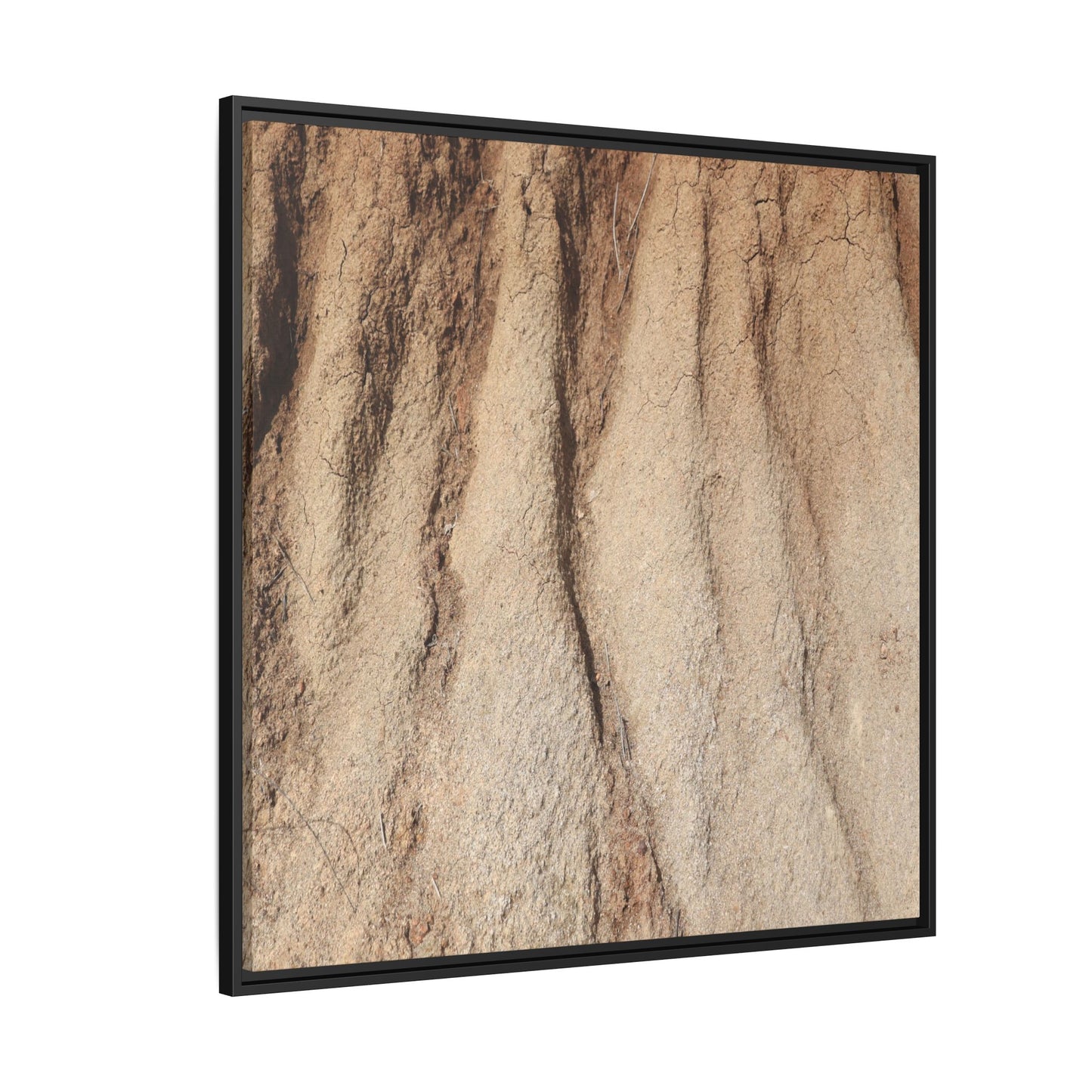 Eroded Canyon Walls - Unique Stretched Canvas Wall Art