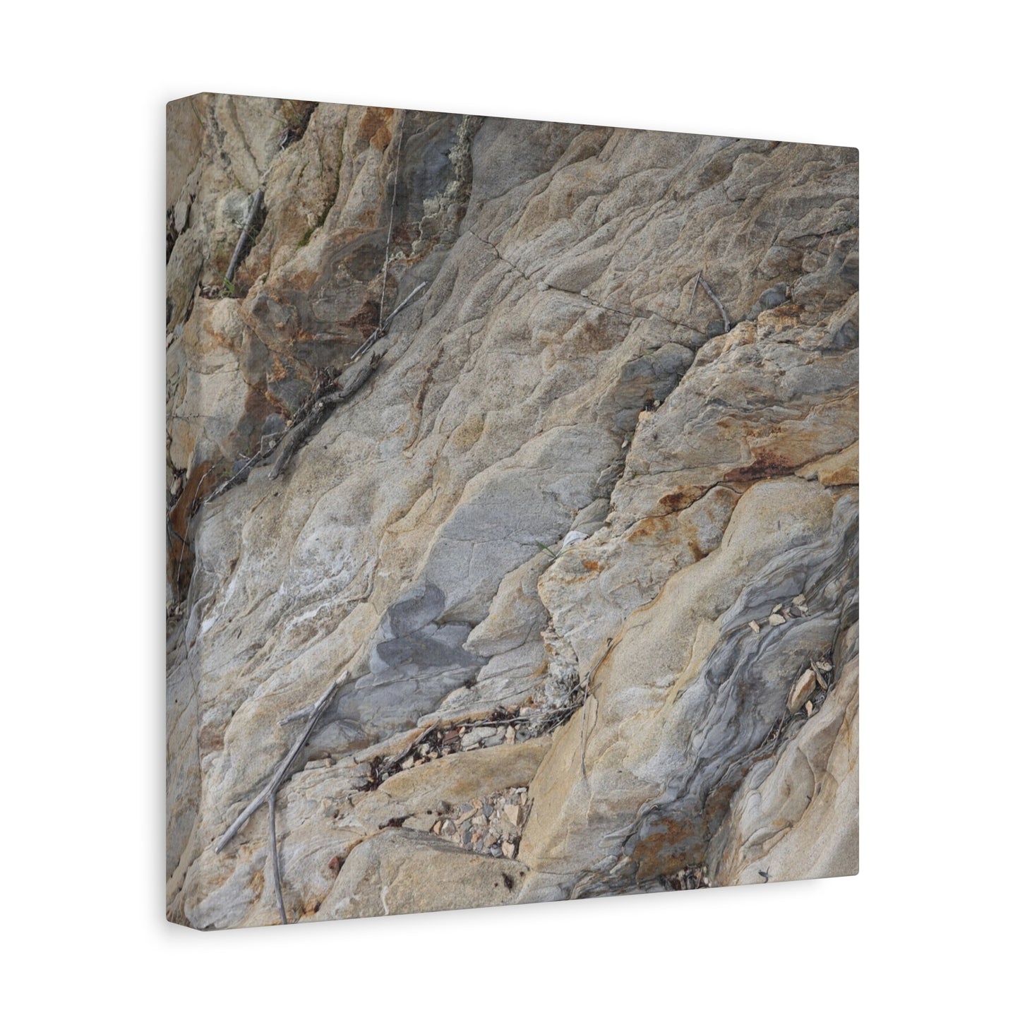 Stone Memory - Unique Frameless Canvas Wall Art