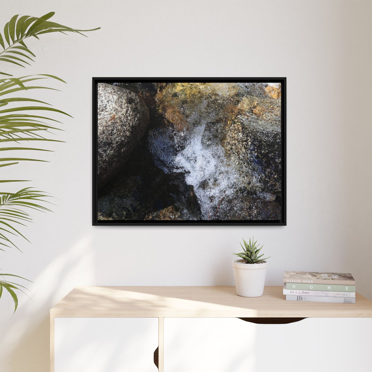 Nature's Turbulence - Unique Stretched Canvas Wall Art