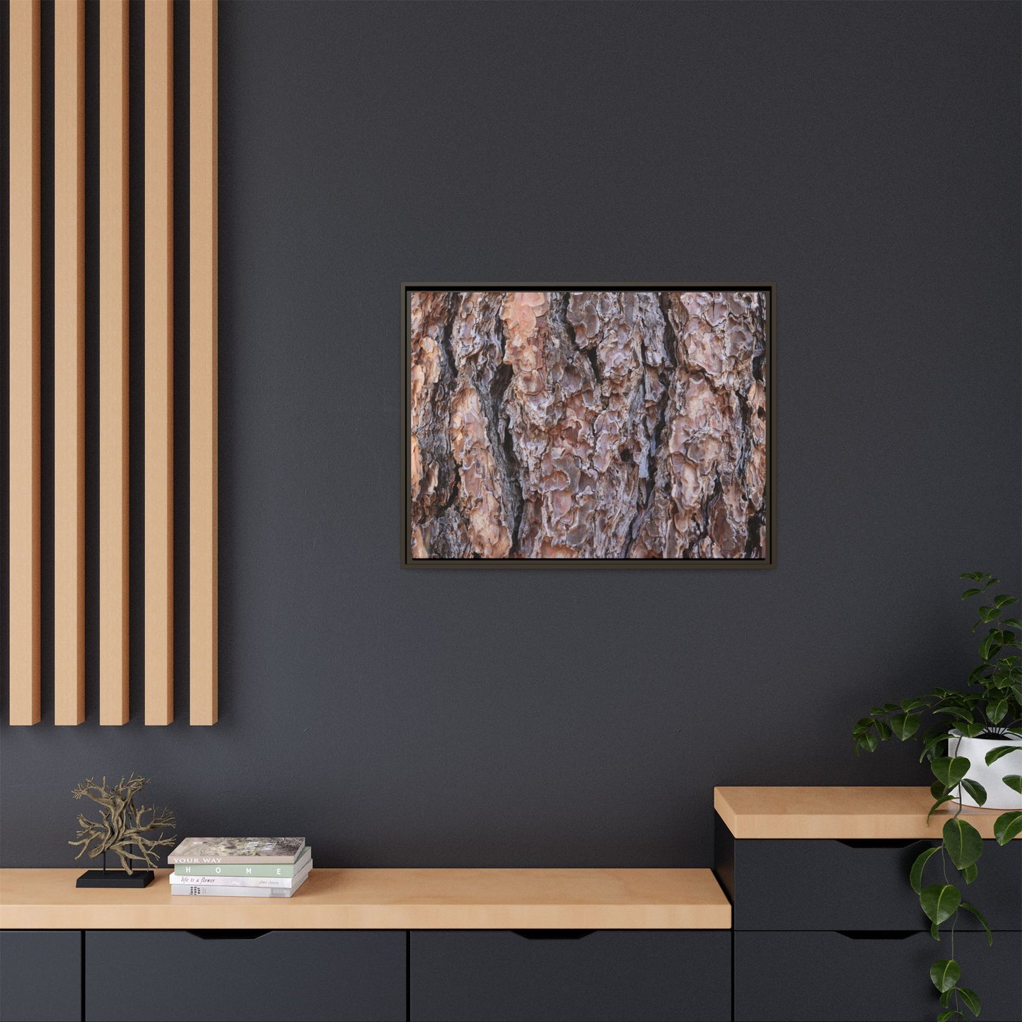 Layered Textures - Unique Stretched Canvas Wall Art