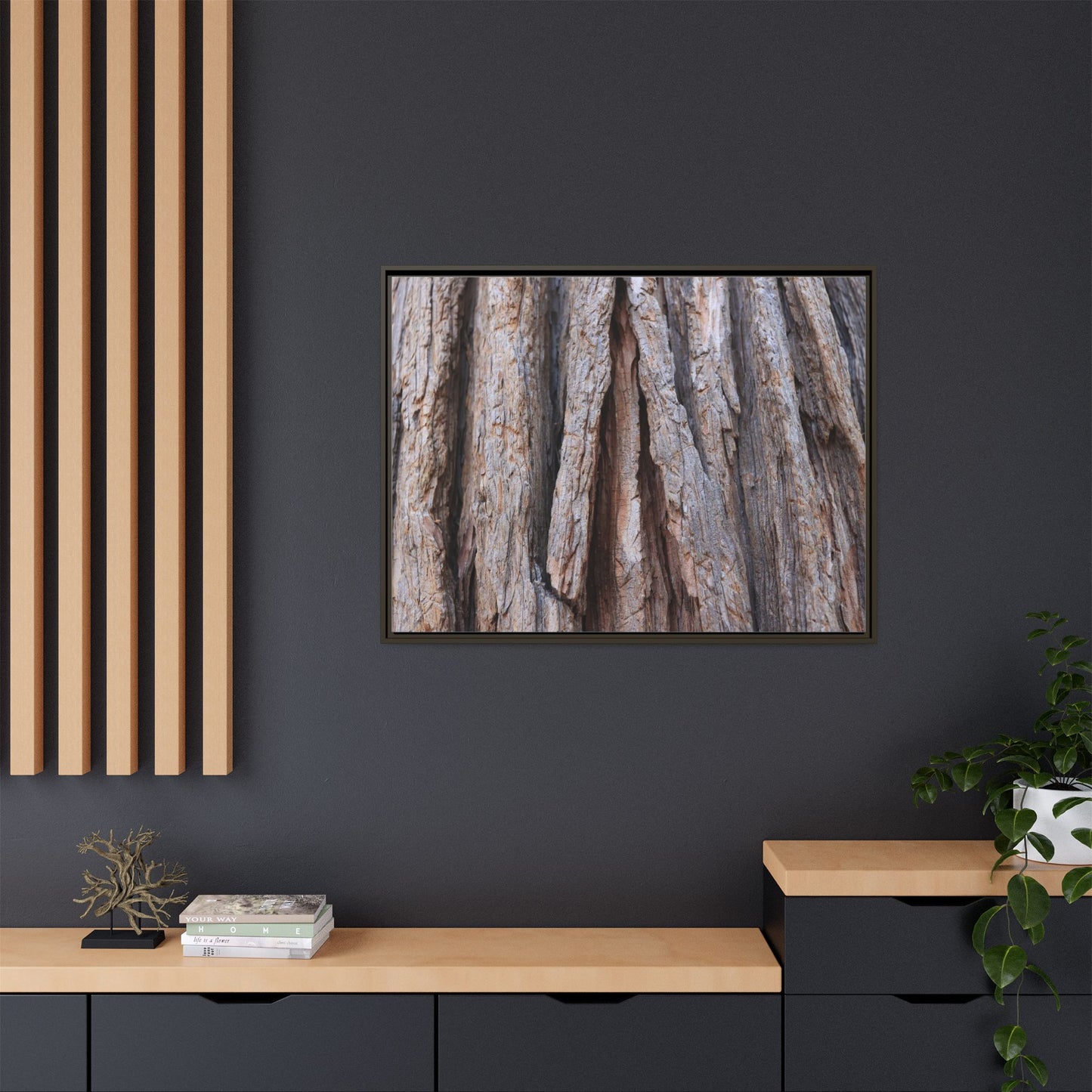Nature's Sculpture - Unique Stretched Canvas Wall Art