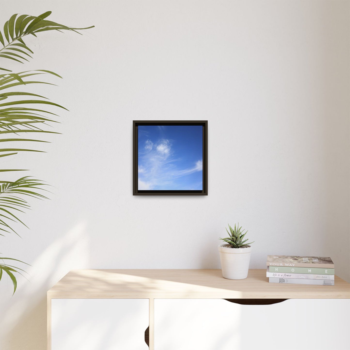 Blue Serenity - Unique Stretched Canvas Wall Art