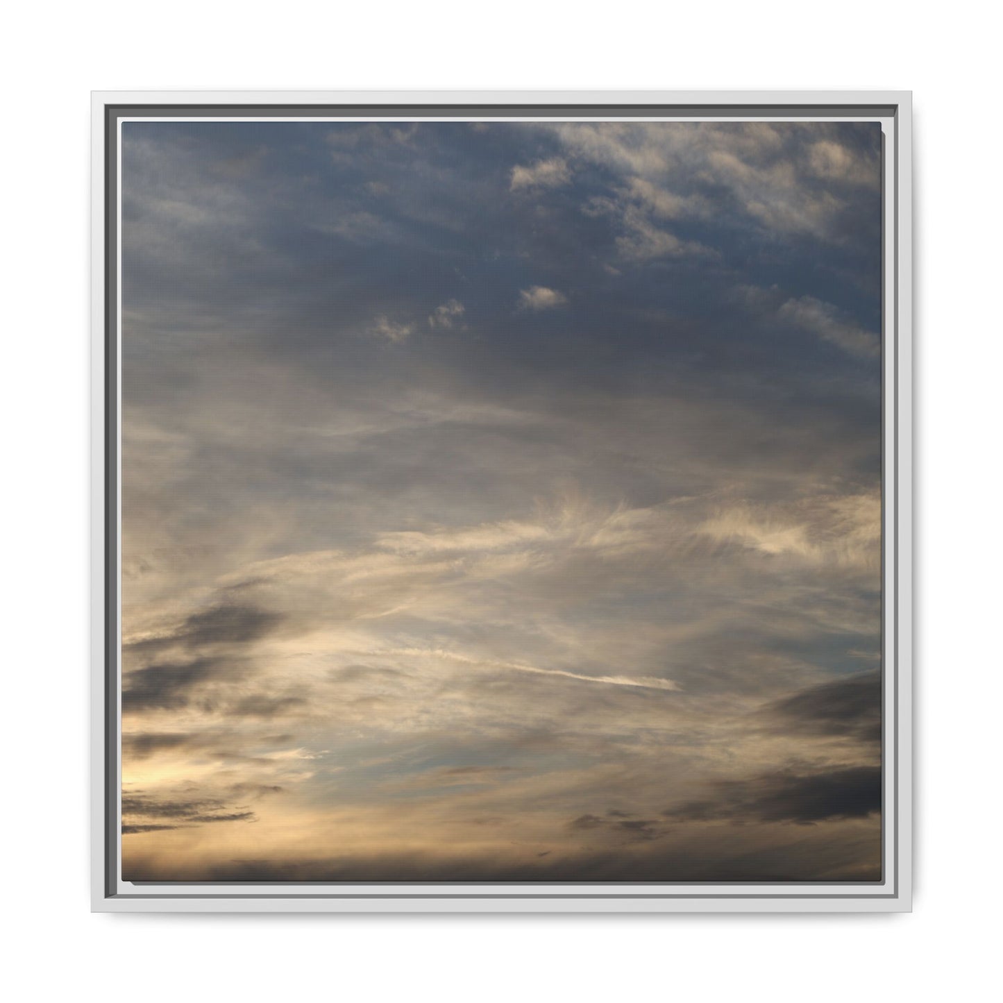 Clouded Thoughts - Unique Stretched Canvas Wall Art