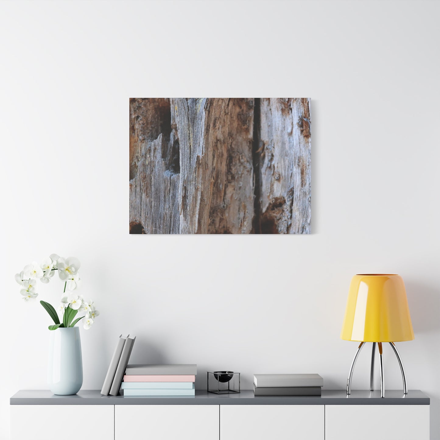 Timber Tapestry - Unique Frameless Canvas Wall Art