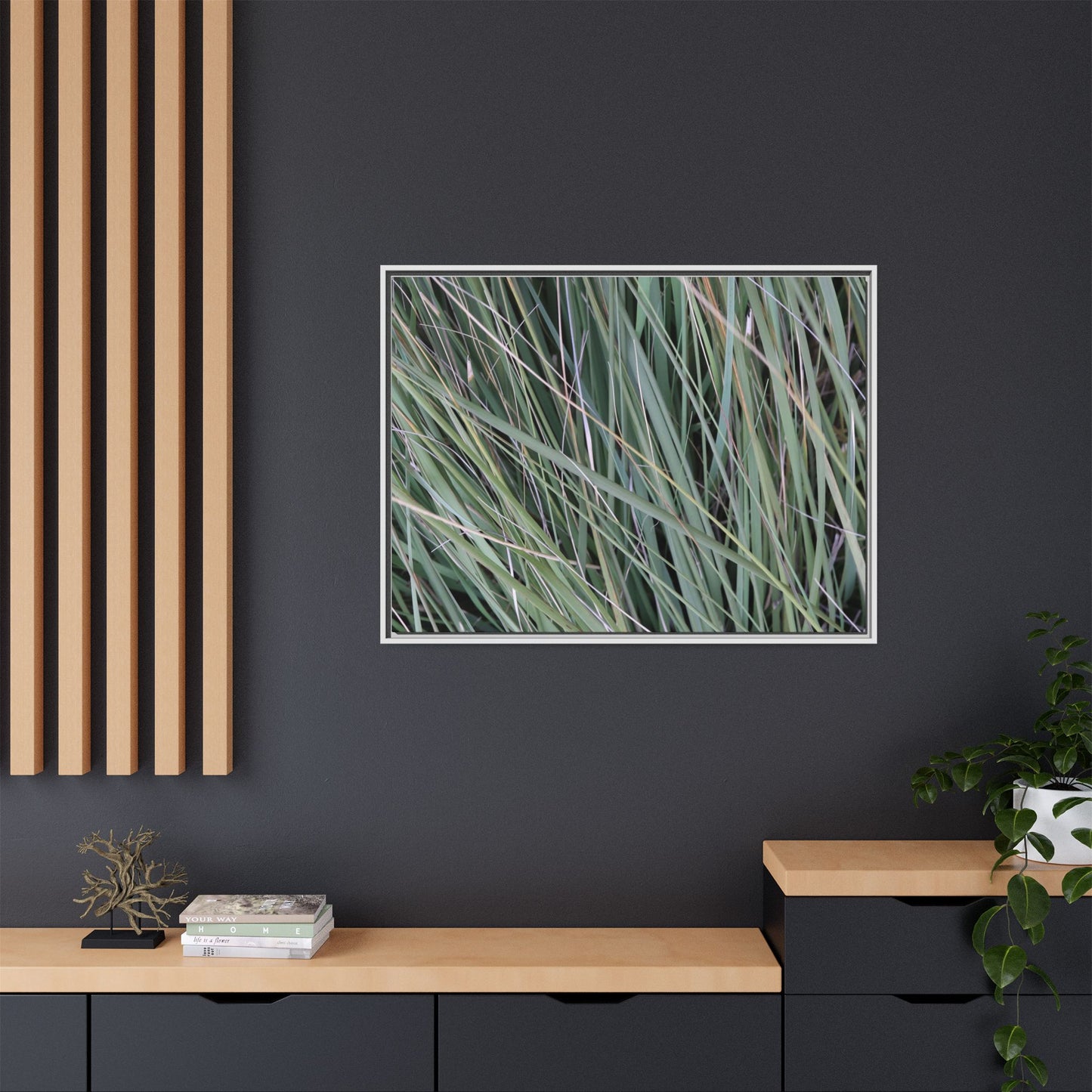 Grassland Symphony - Unique Stretched Canvas Wall Art