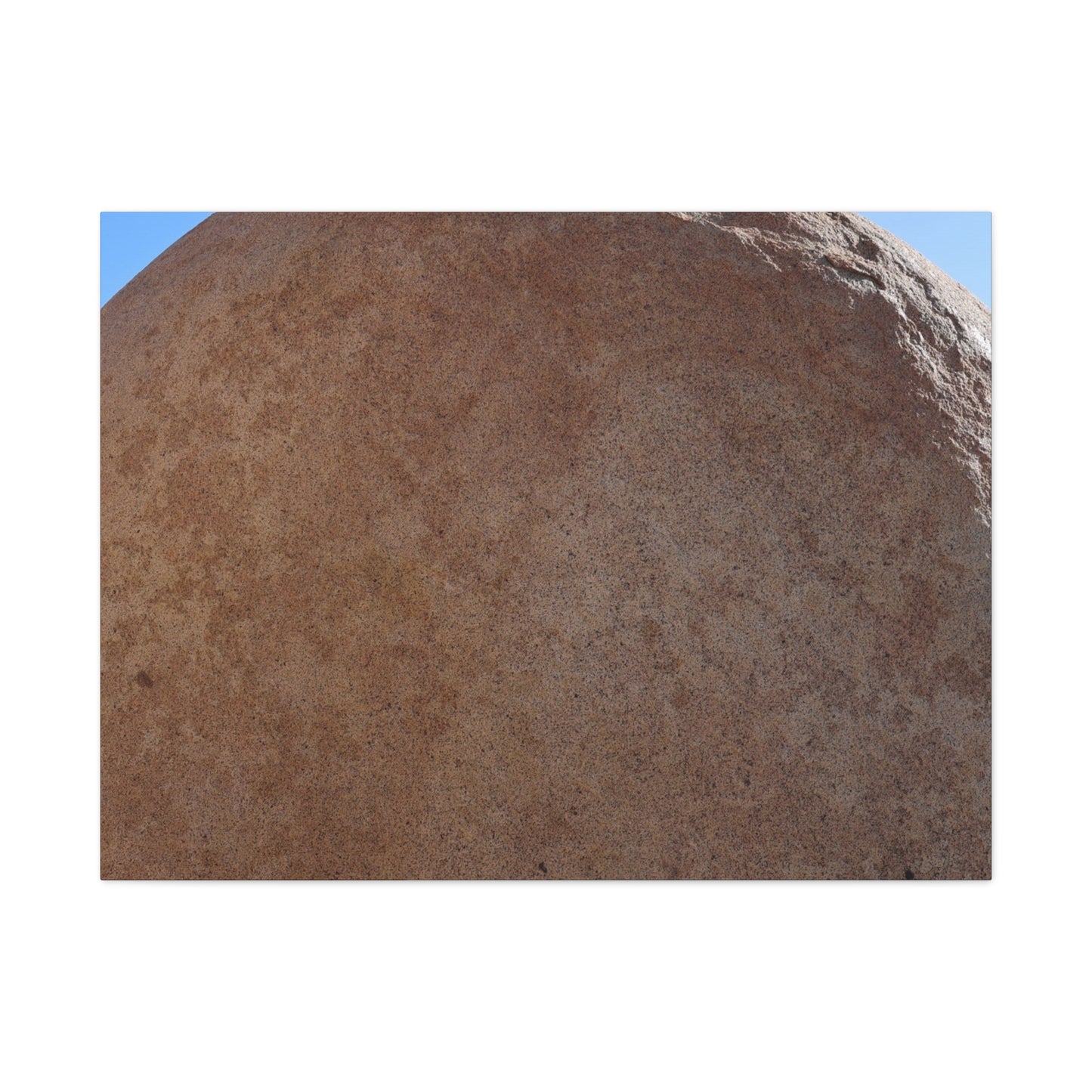 Stone Sphere of Silence - Unique Frameless Canvas Wall Art