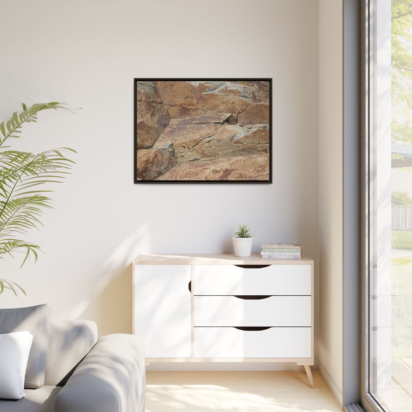Ancient Foundations - Unique Stretched Canvas Wall Art