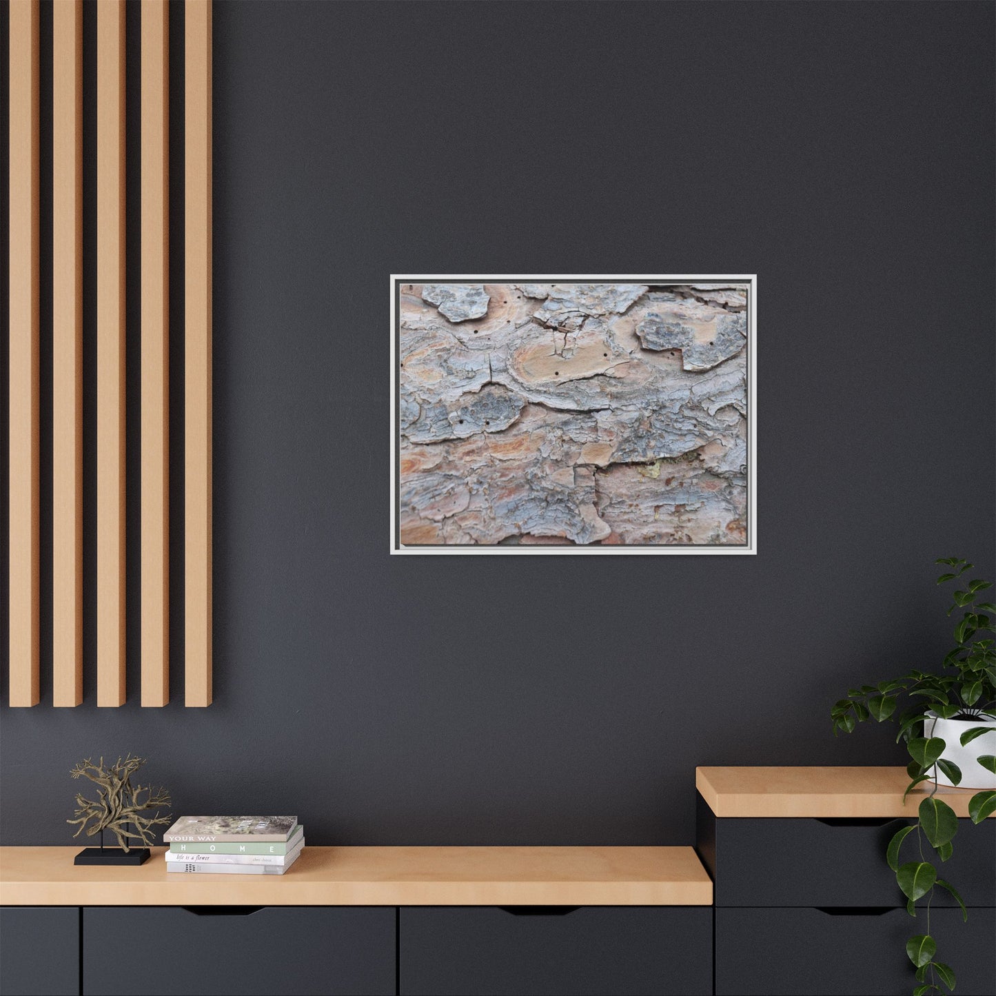 Peeling Memories - Unique Stretched Canvas Wall Art