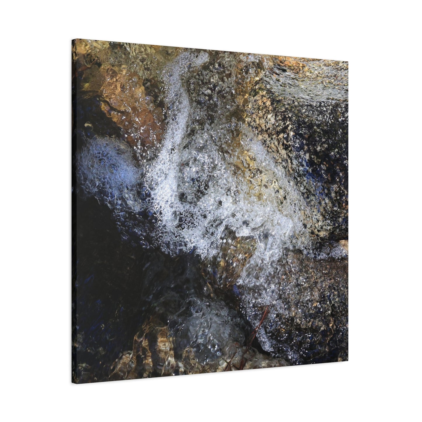 Liquid Stone - Unique Frameless Canvas Wall Art