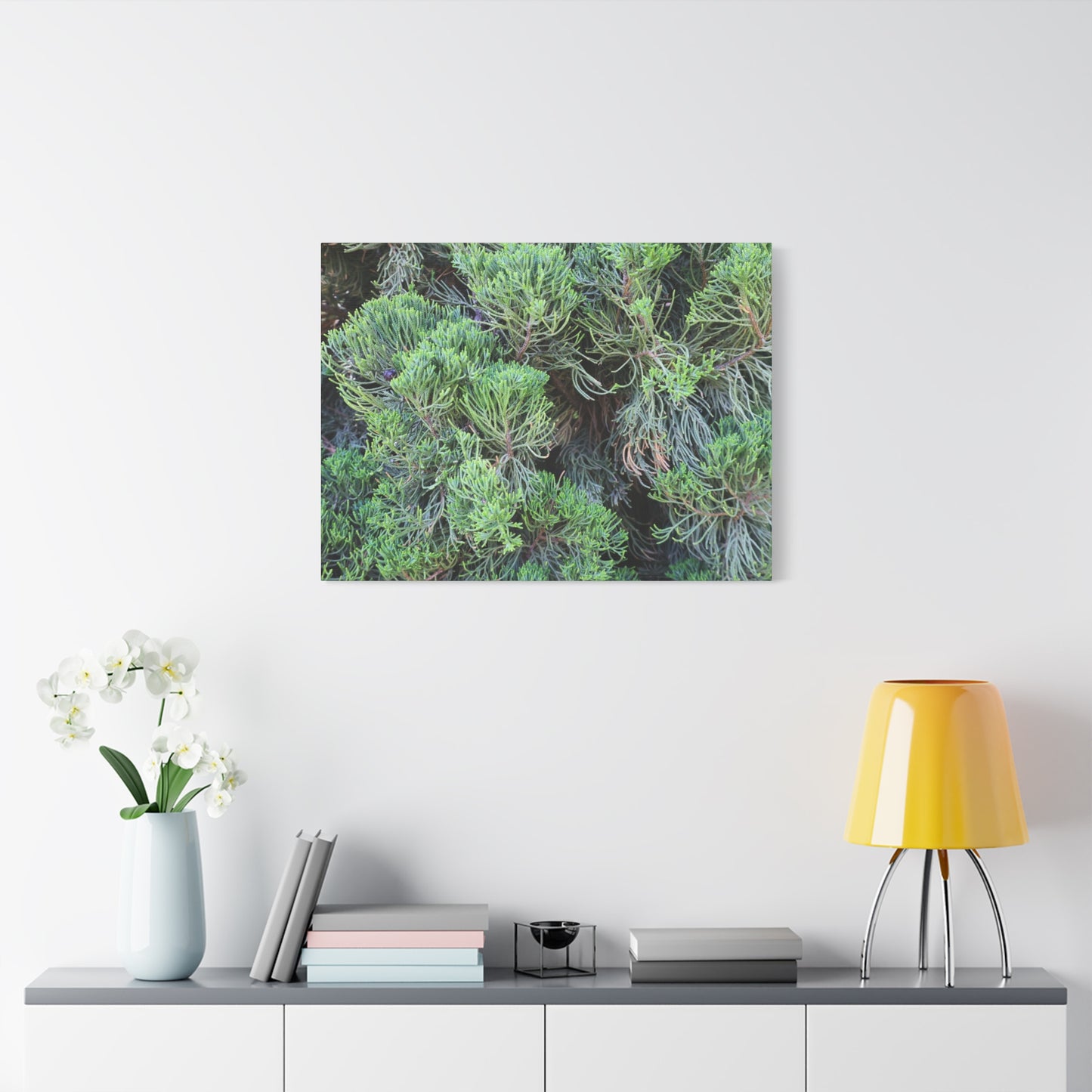 Green Labyrinth - Unique Frameless Canvas Wall Art
