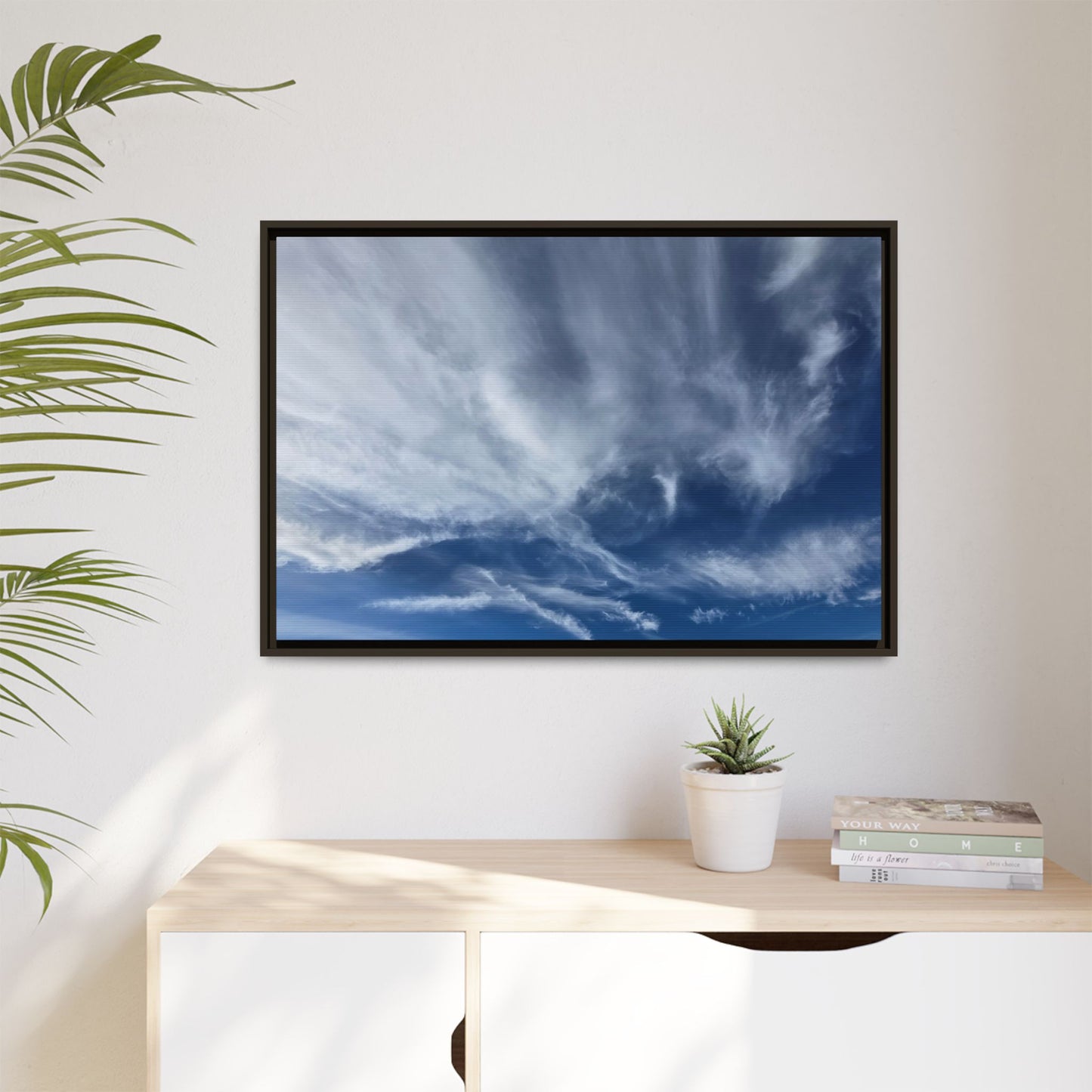 Ethereal Skies - Unique Stretched Canvas Wall Art