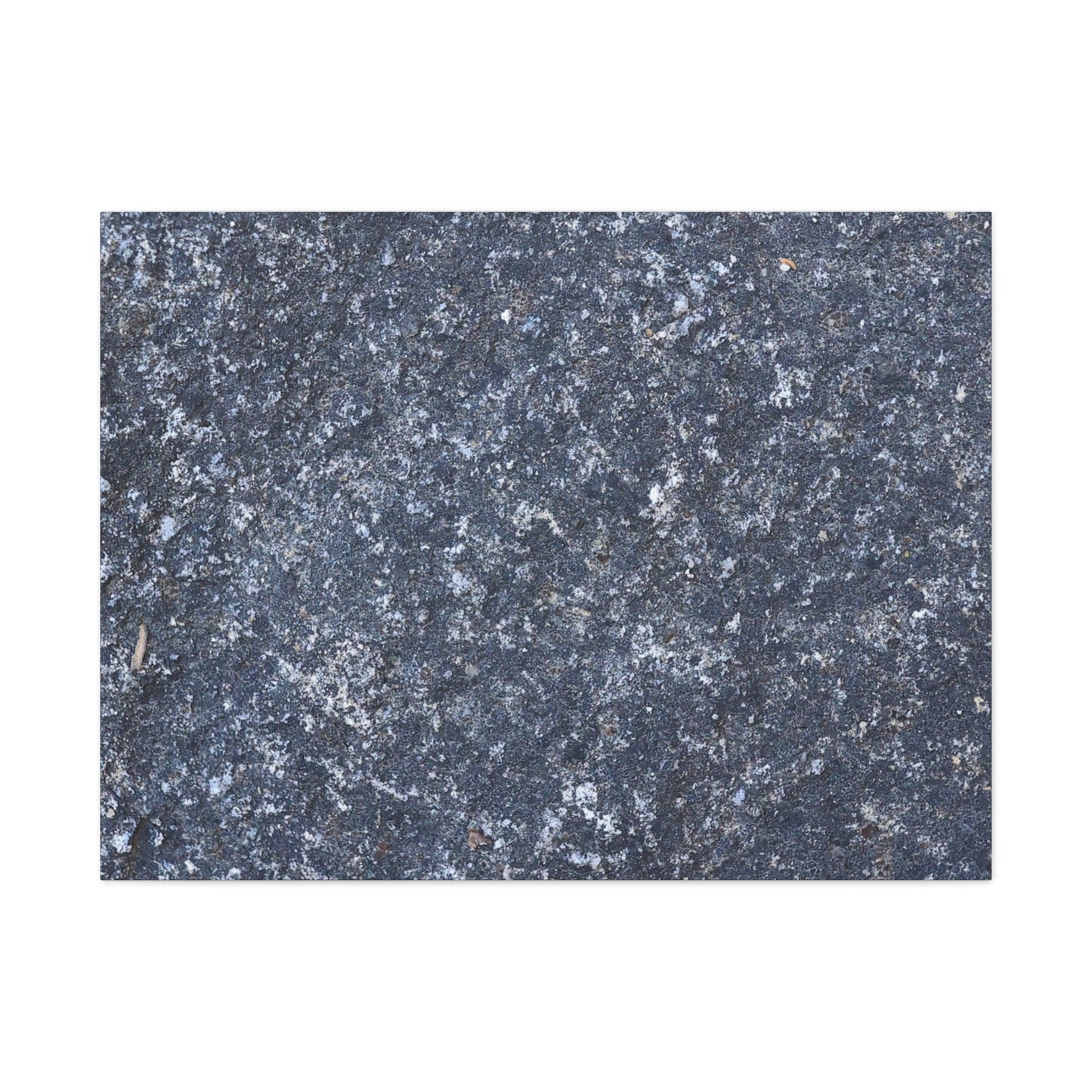 Frozen Whispers of Stone - Unique Frameless Canvas Wall Art