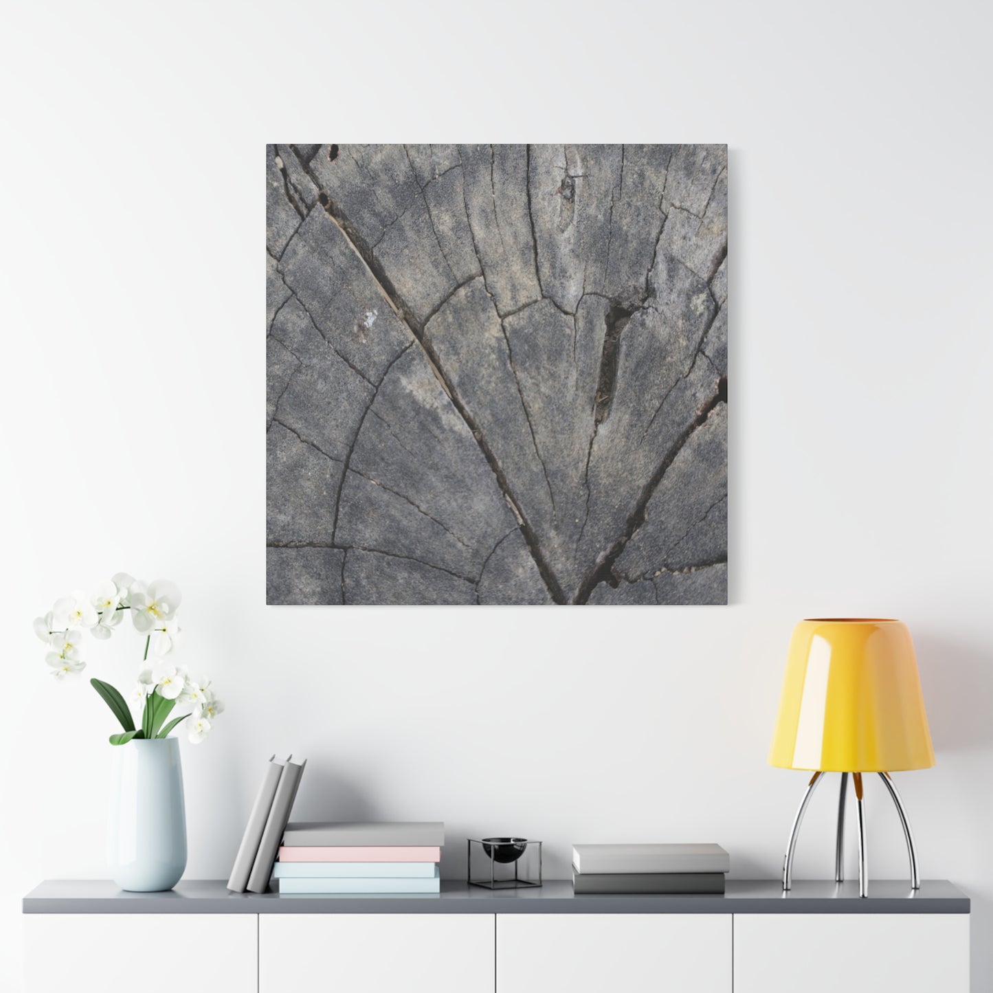 Geological Mosaic - Unique Frameless Canvas Wall Art