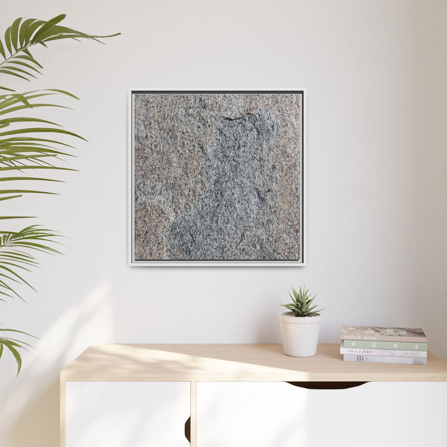 Stone Symphony - Unique Stretched Canvas Wall Art