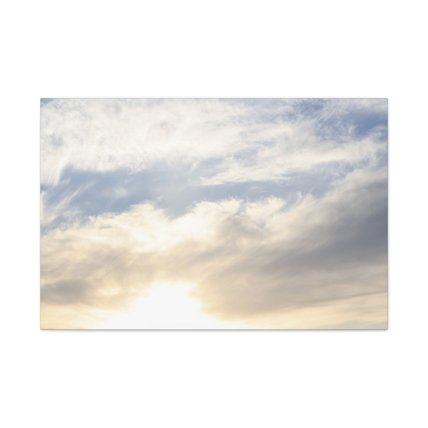 Whispers of Ethereal Light - Unique Frameless Canvas Wall Art