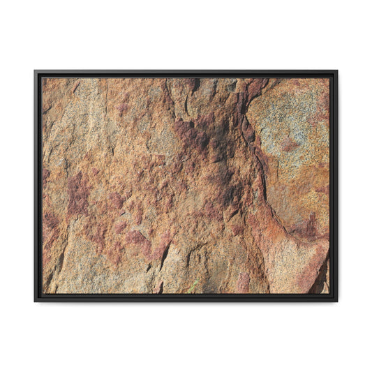Russet Stone - Unique Stretched Canvas Wall Art - Art By Earth