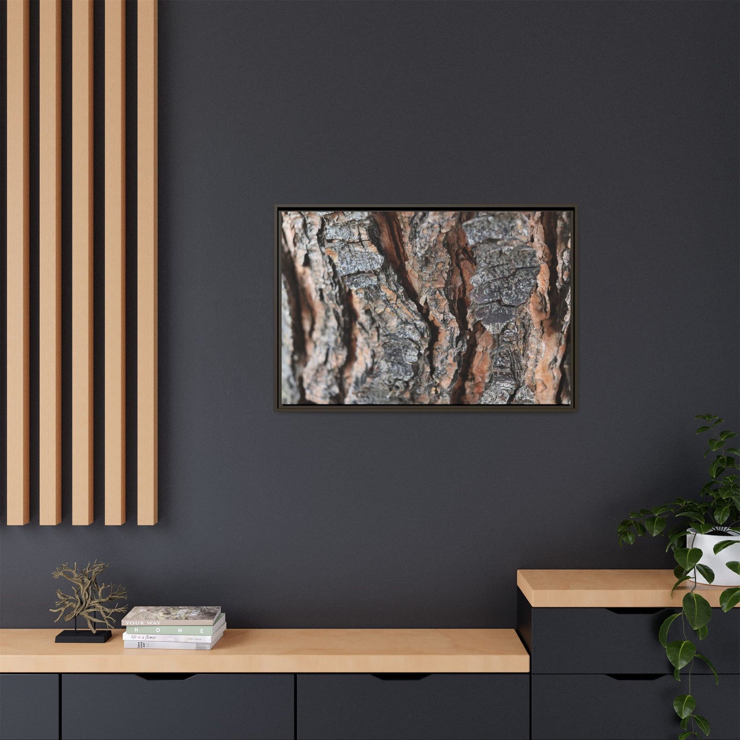 Fractured Nature - Unique Stretched Canvas Wall Art