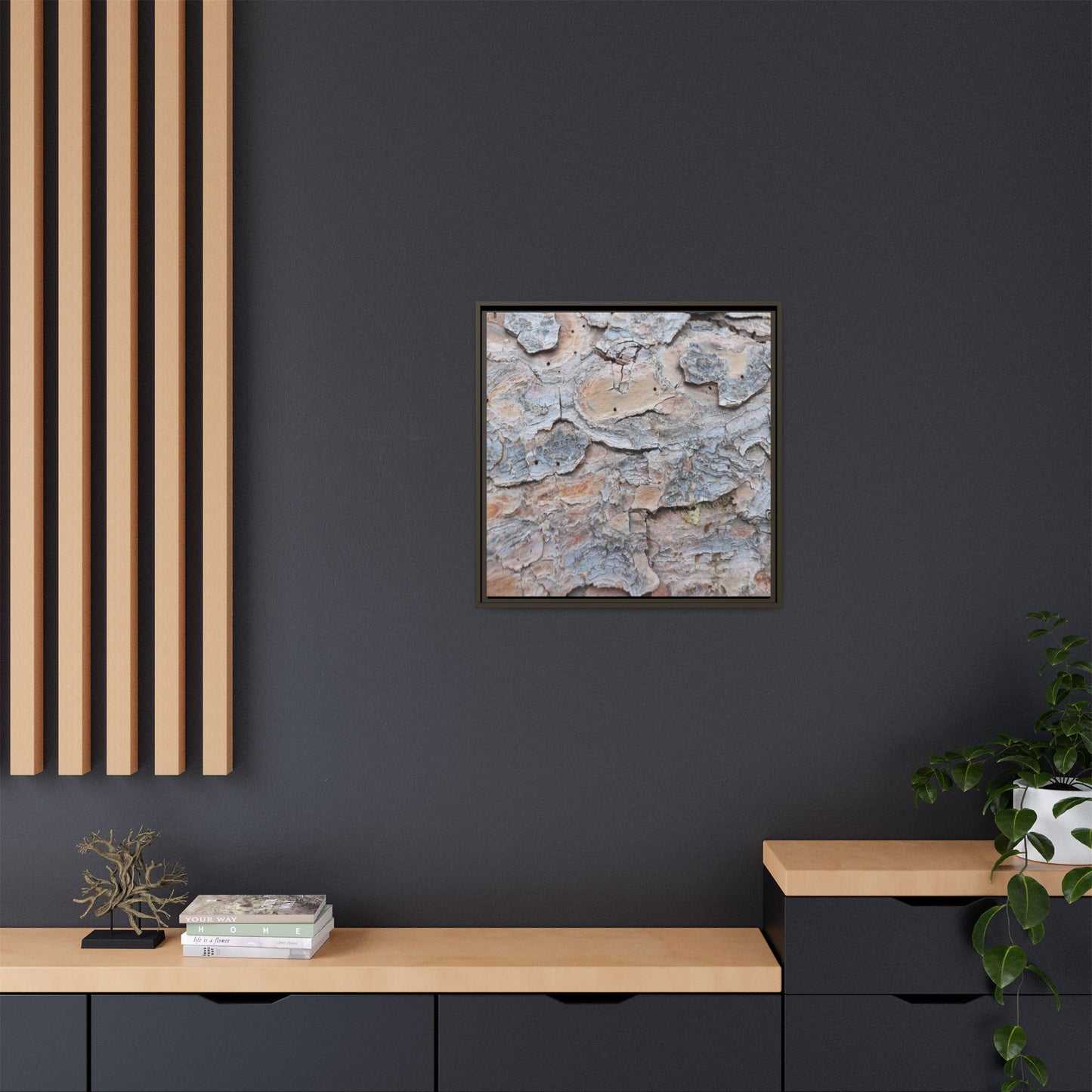 Peeling Memories - Unique Stretched Canvas Wall Art
