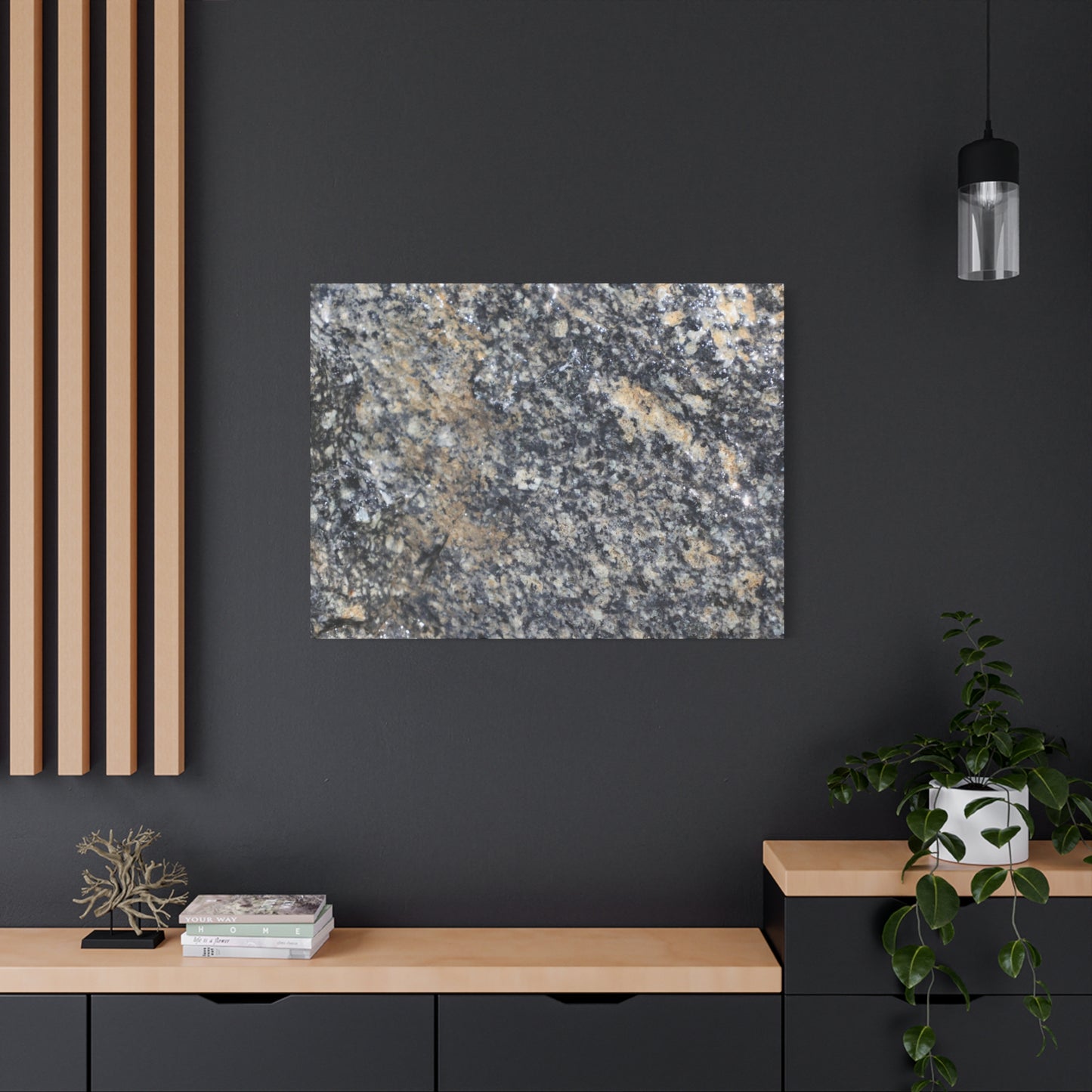 Metamorphic Memory - Unique Frameless Canvas Wall Art