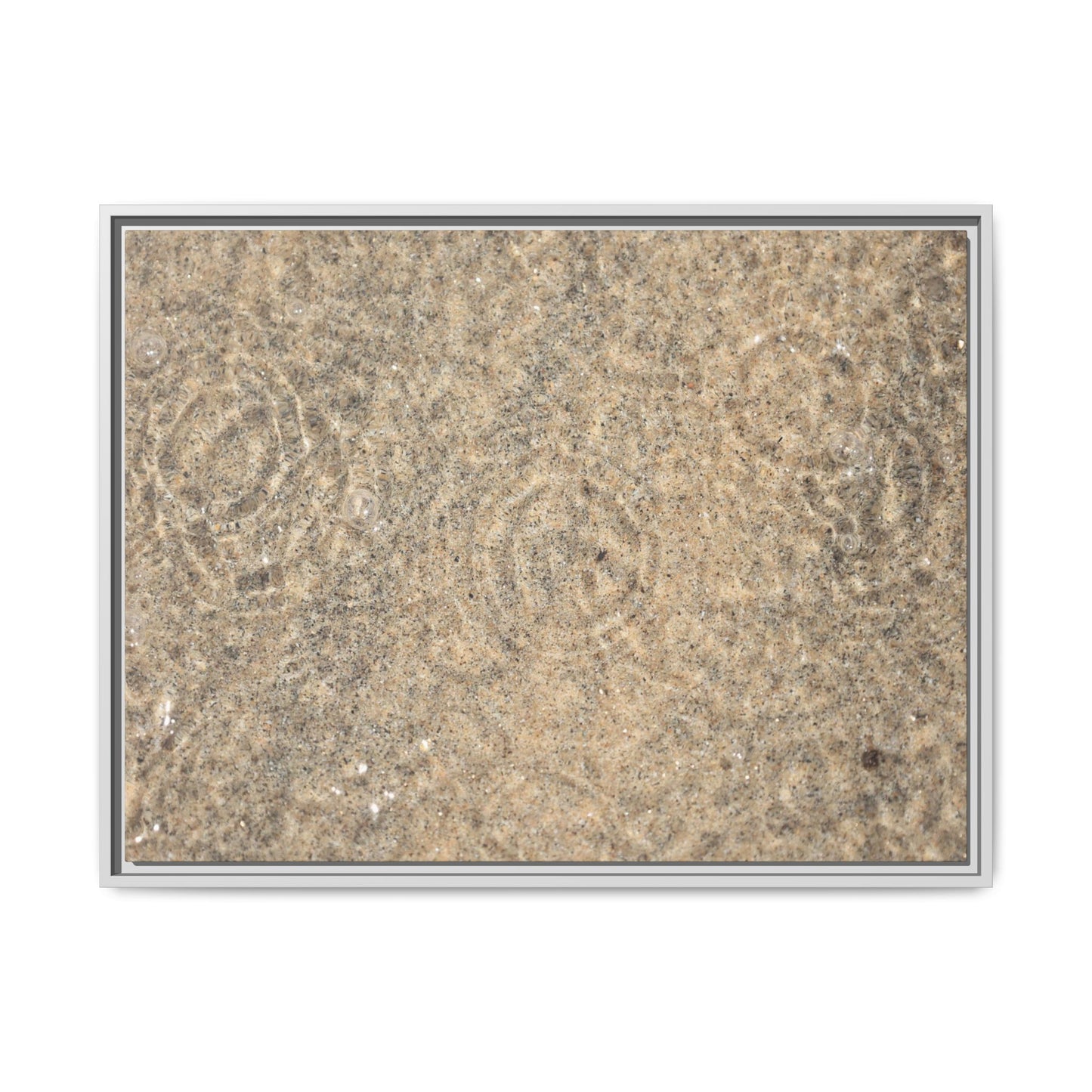 Whispers of Sand - Unique Stretched Canvas Wall Art